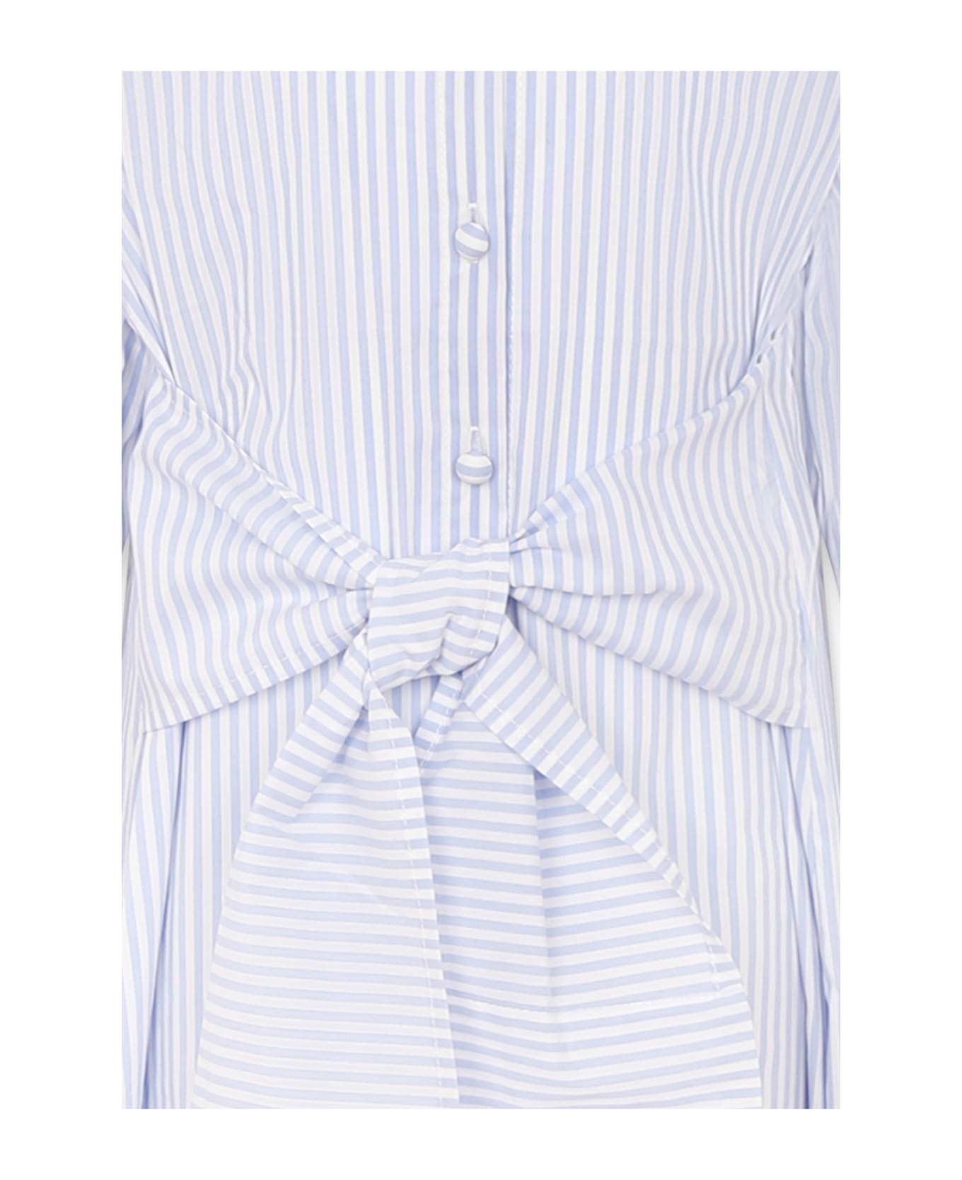 Philosophy di Lorenzo Serafini Kids Light Blue Dress For Girl - Light Blue