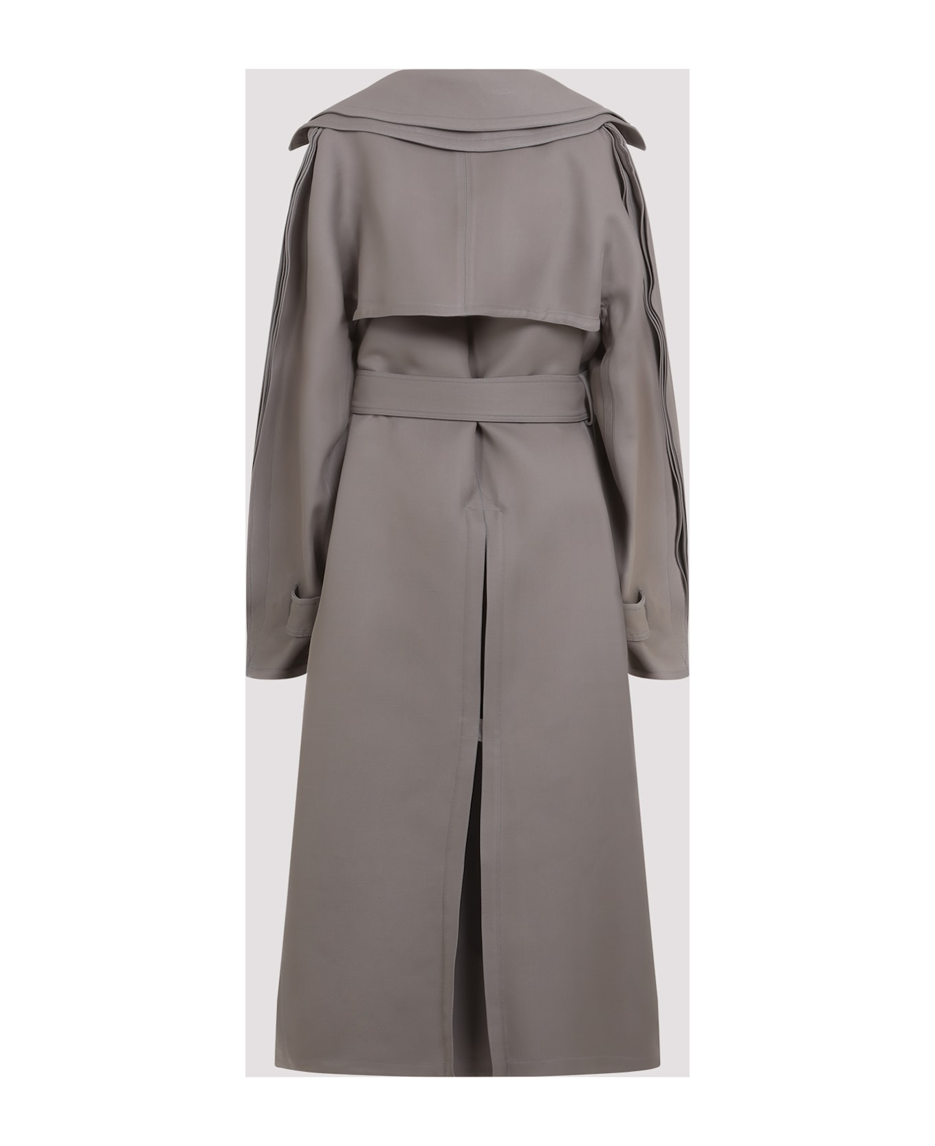 Alaia Alaïa Trench Coact Double Diagonal - Taupe