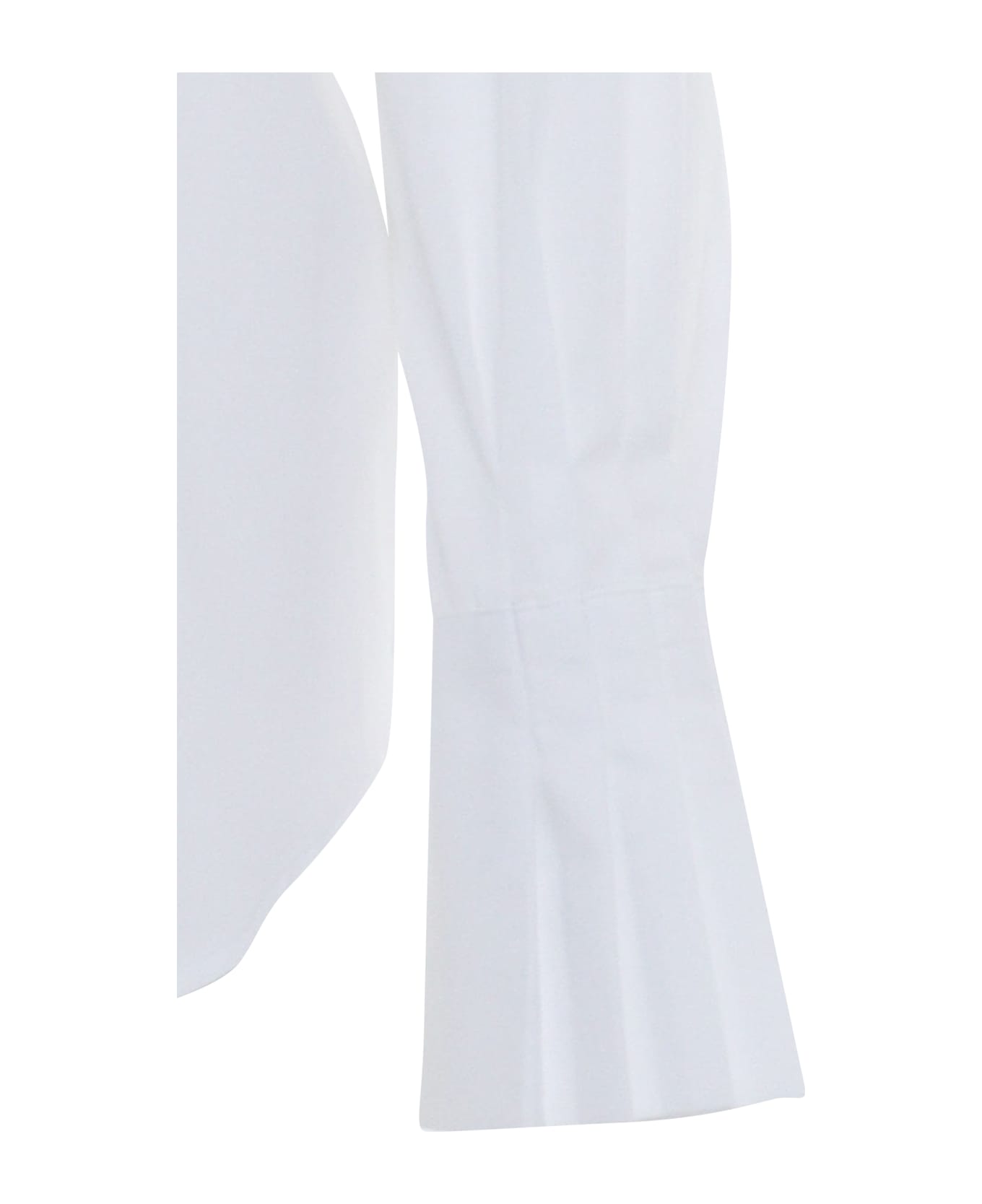 Mazzarelli Mina Cotton Shirt - WHITE