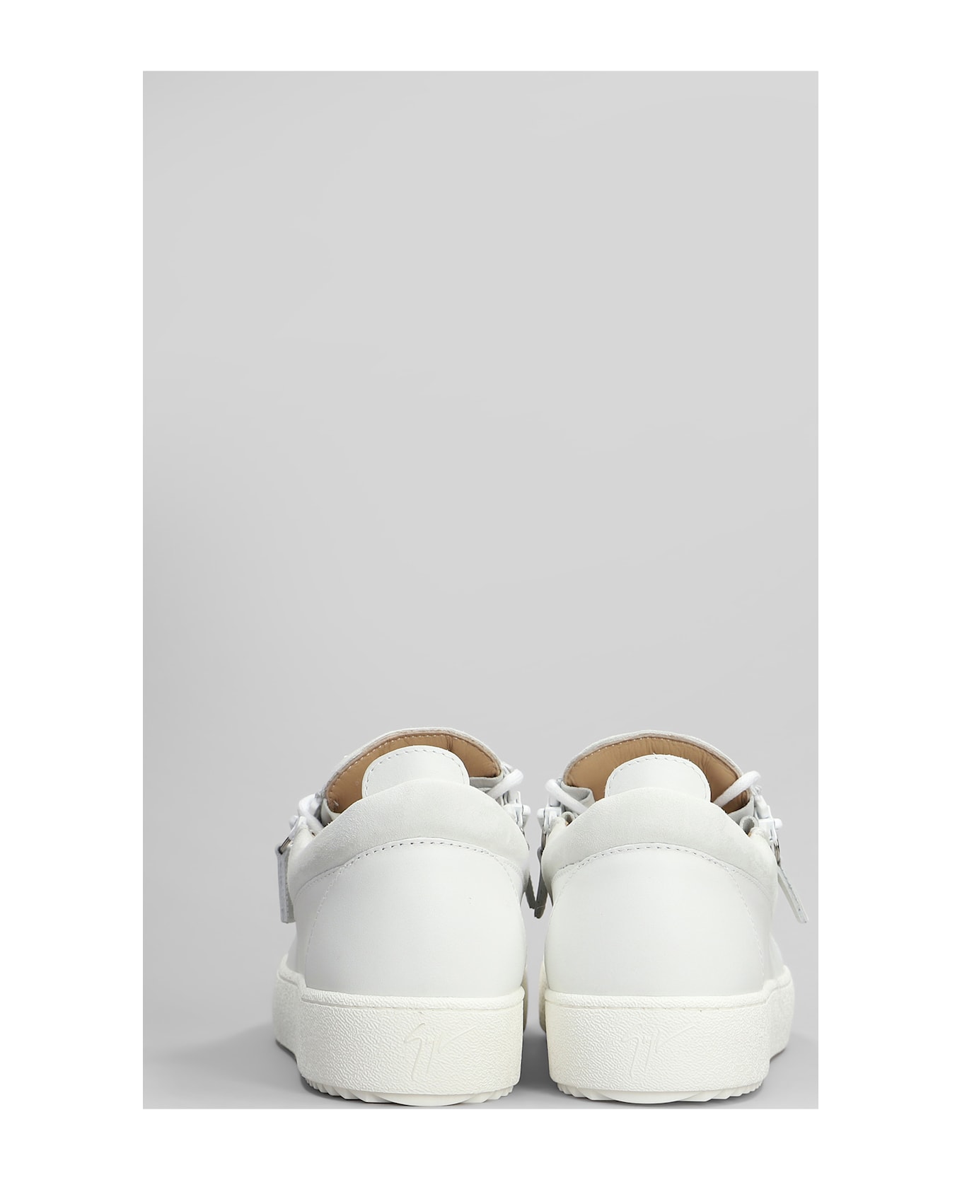 Giuseppe Zanotti Gz94 Sneakers In Grey Suede - grey