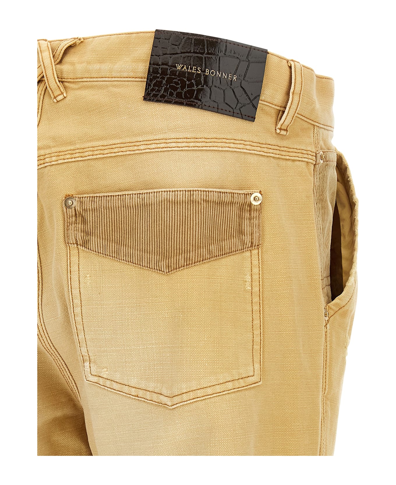 Wales Bonner 
sierra
 Pants - BROWN