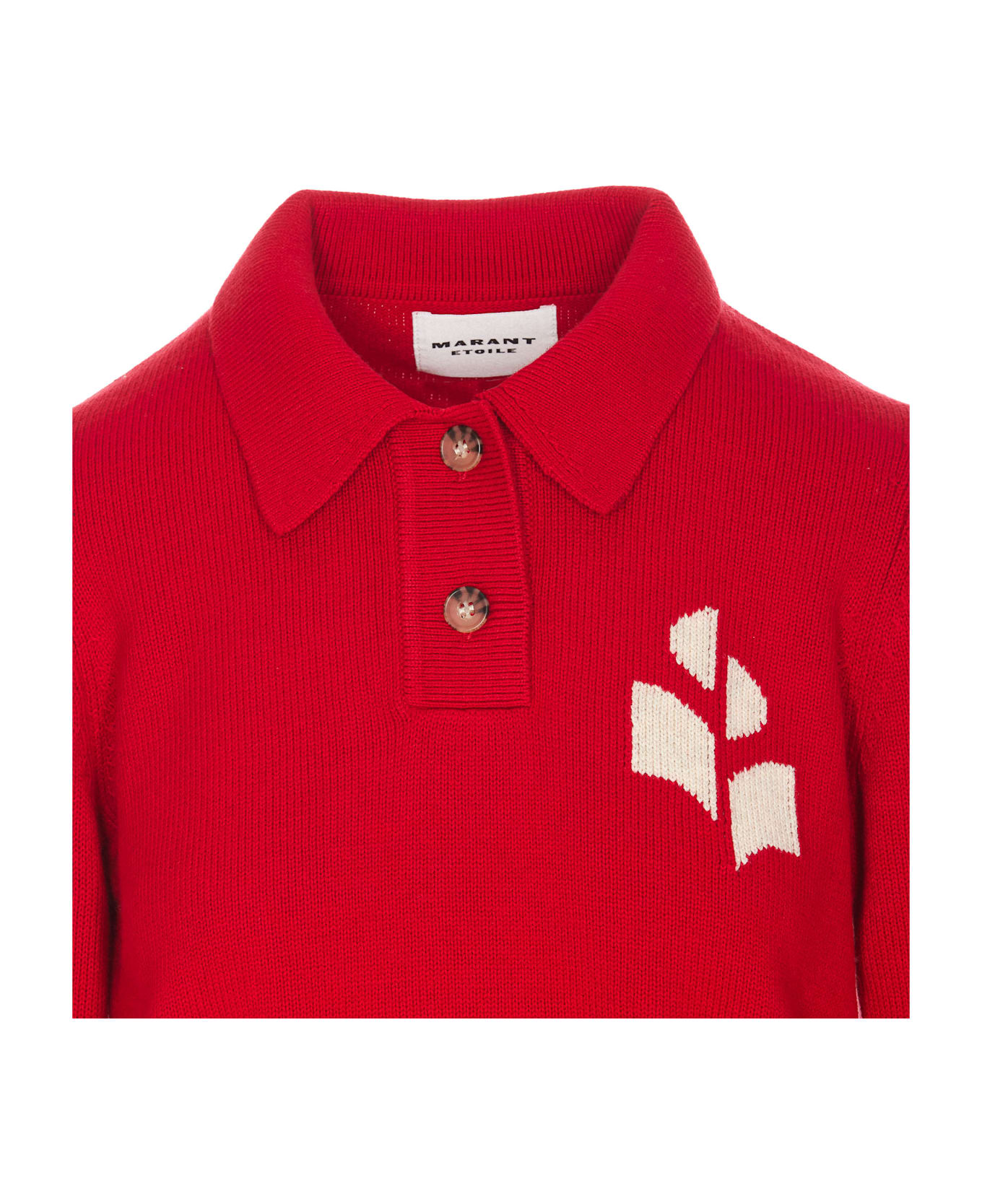 Marant Étoile Nola Polo - Red