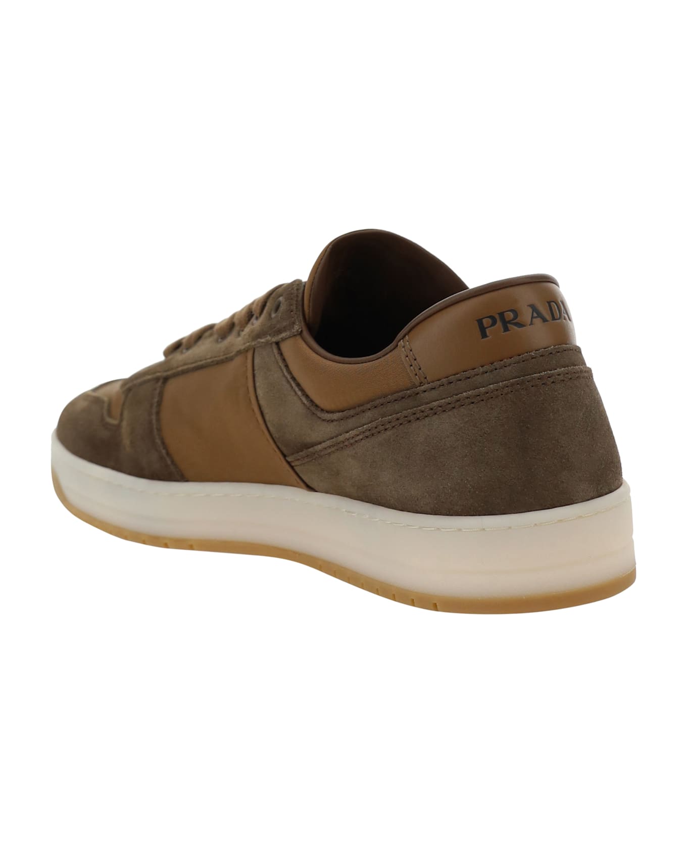 Prada Downtown Sneakers - Mogano+corinto