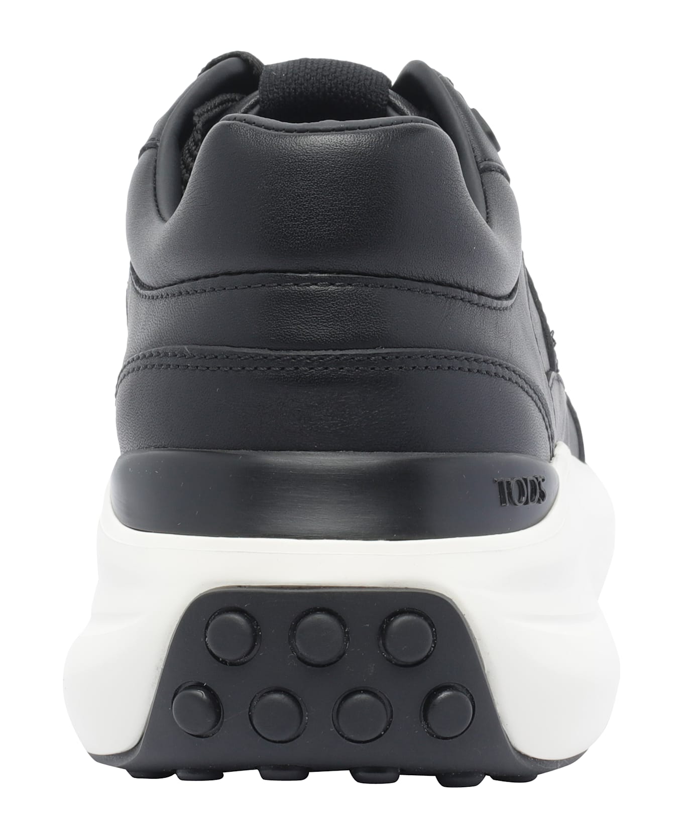 Tod's Leather And Technical Fabric Sneakers - Black