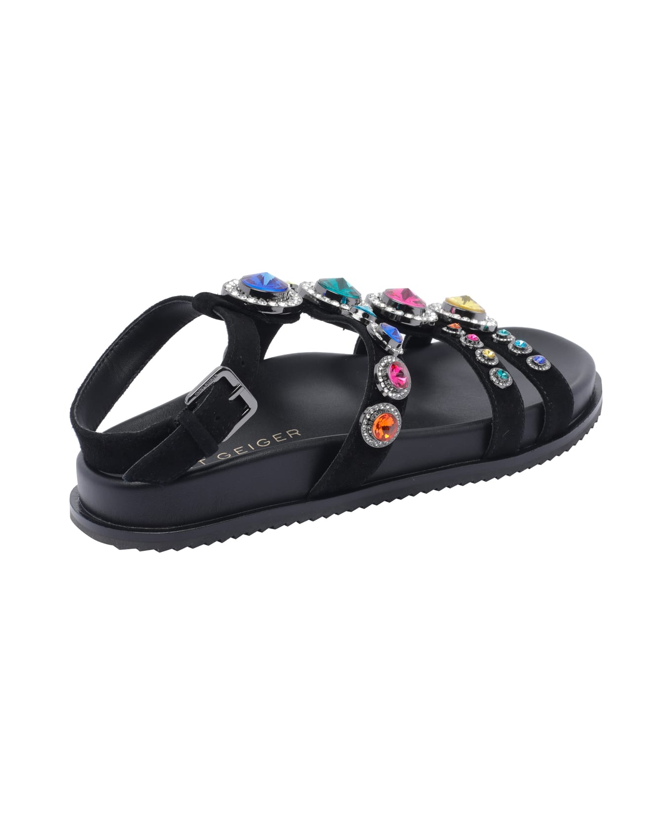 Kurt Geiger Octavia Flexi Gladiator Sandals - Black