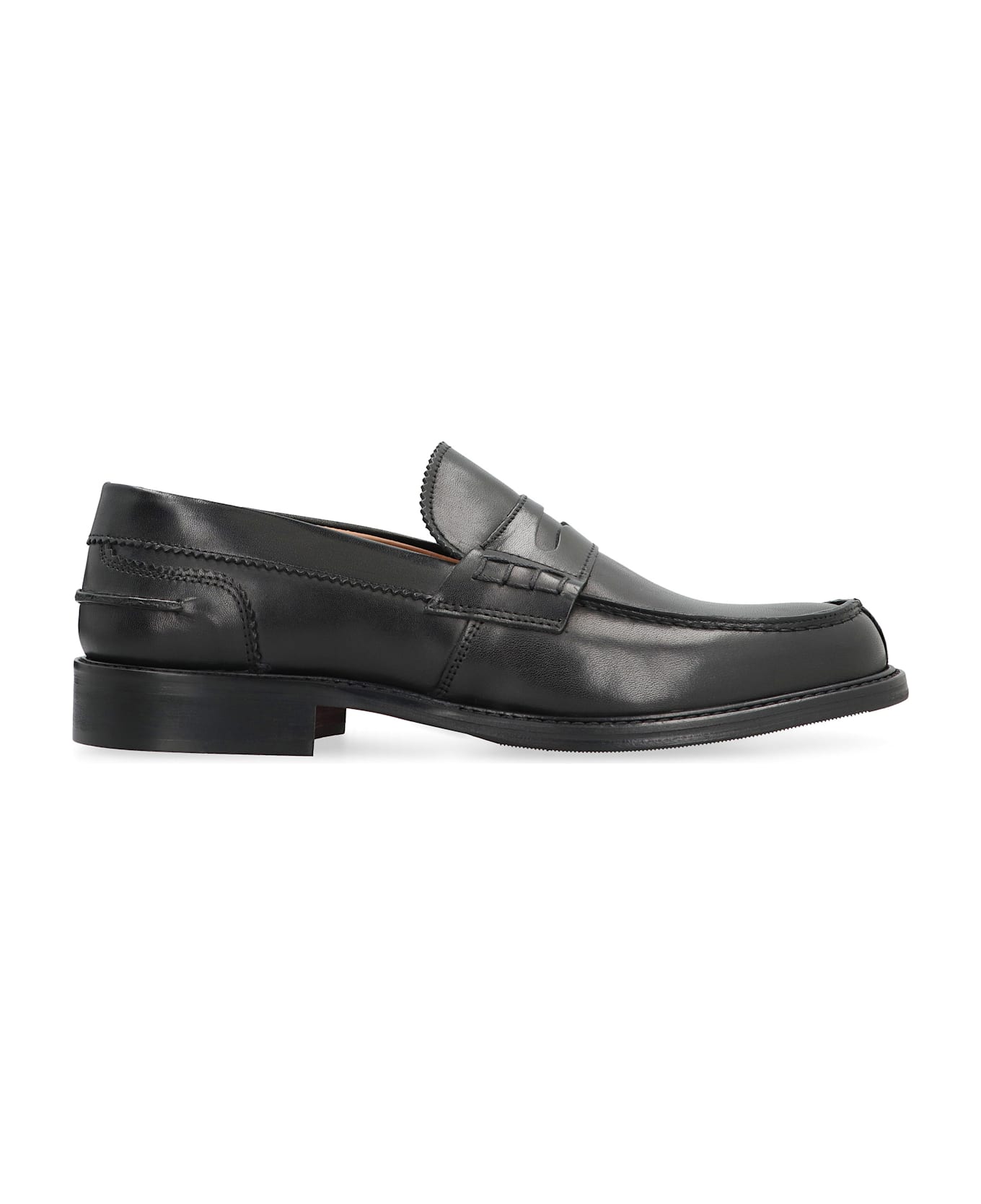 Bruno Magli Calfskin Loafers - black