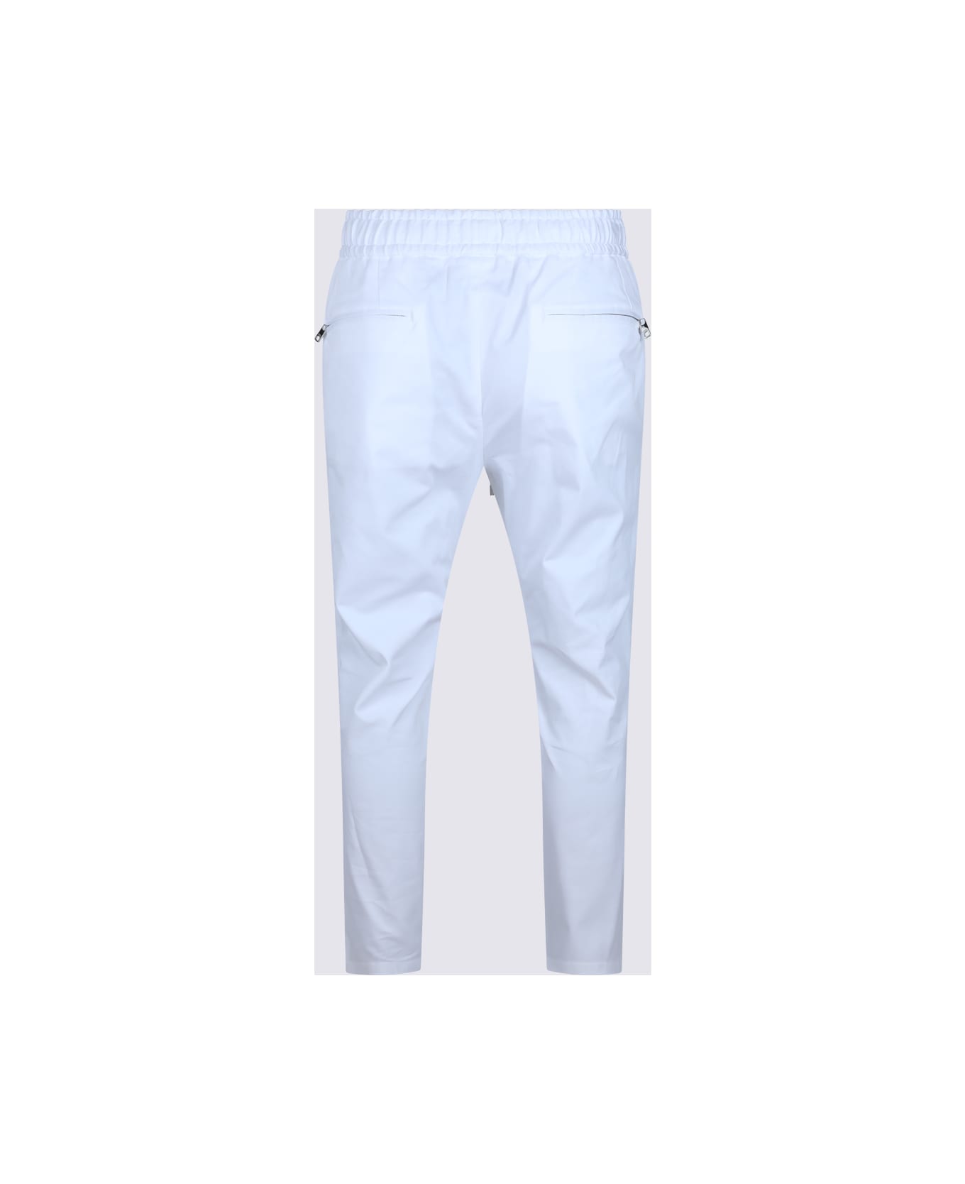 Dolce & Gabbana White Cotton Pants - White