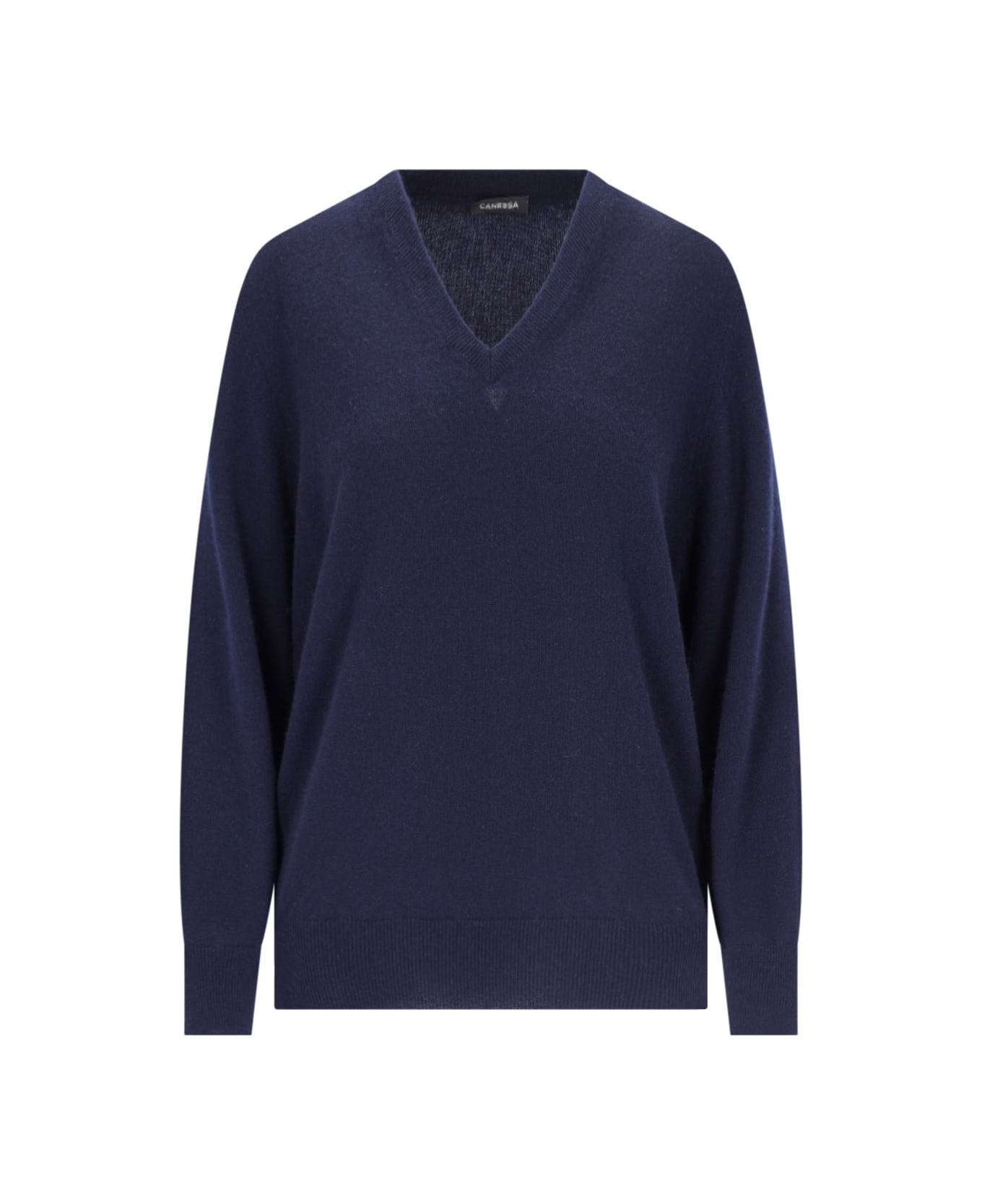 Canessa V-neck Sweater - Blue