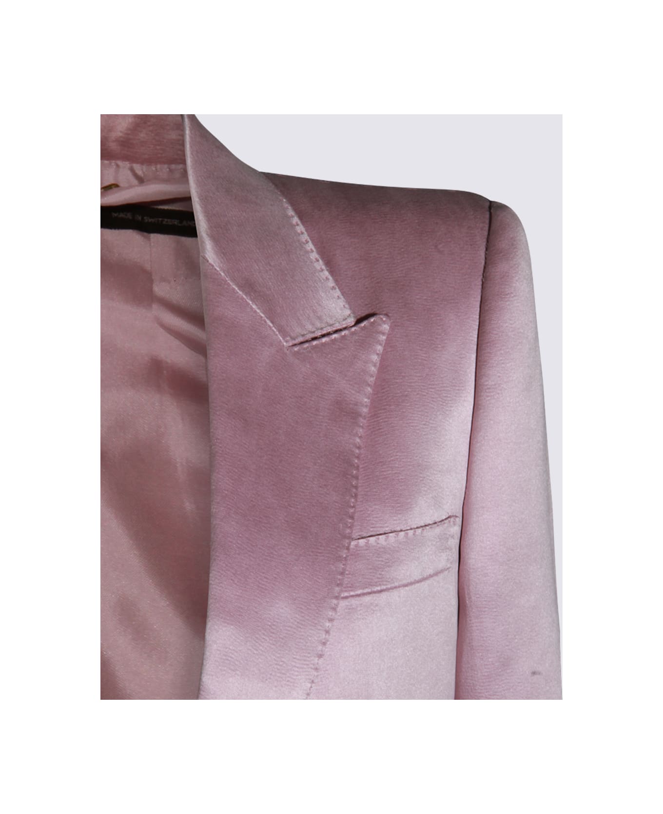 Tom Ford Pink Cotton Blazer - ORCHID PINK