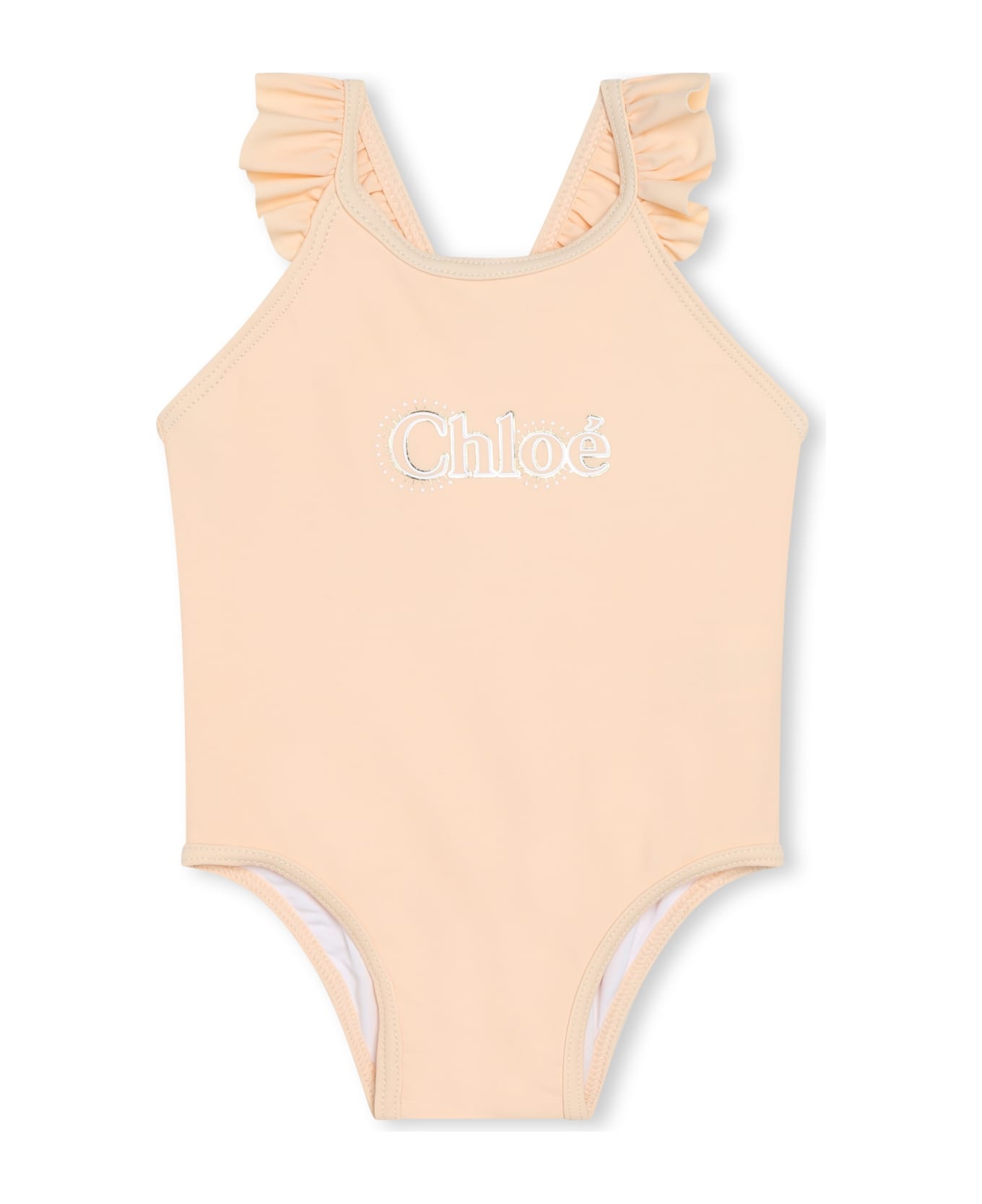 Chloé Costume Intero Con Stampa - Pink 水着