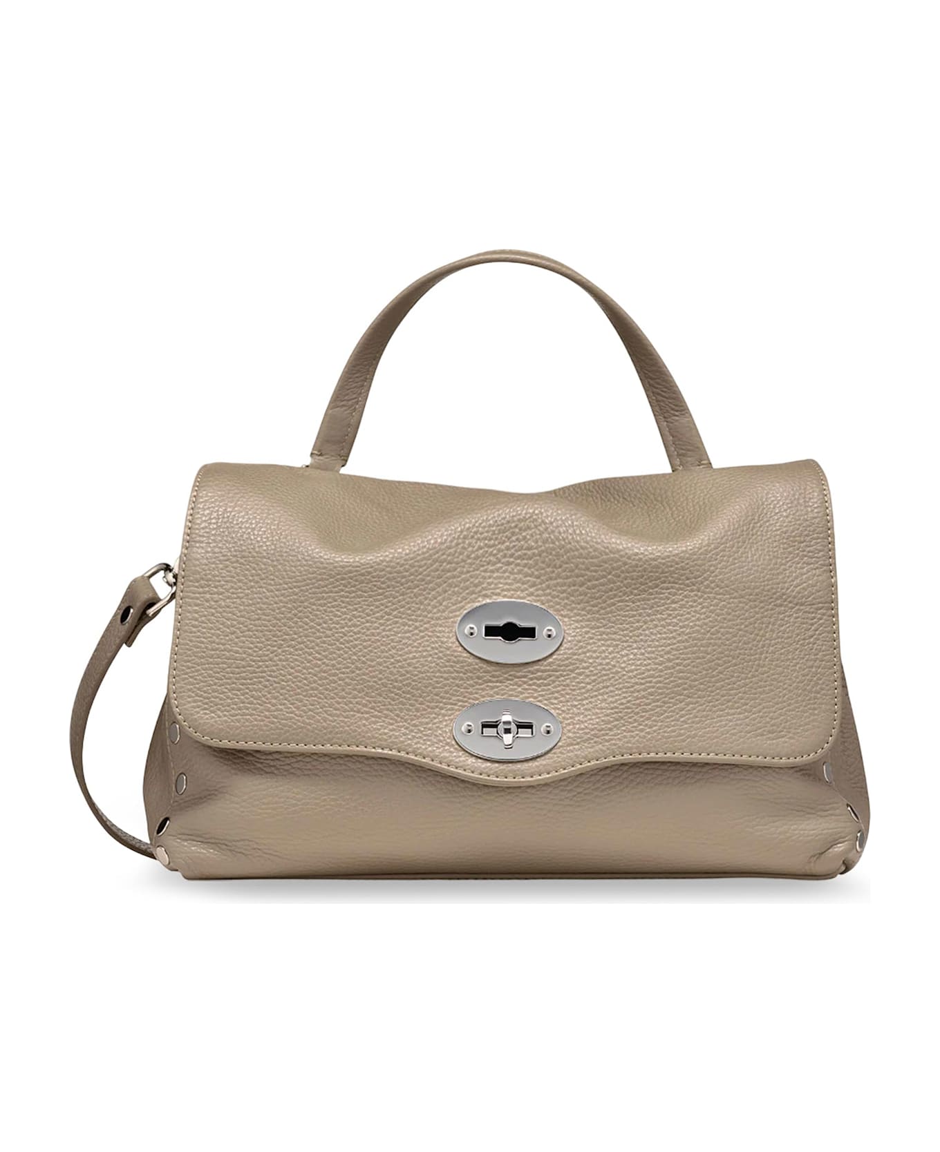 Zanellato Postina S Leather Crossbody Bag - Graycreta