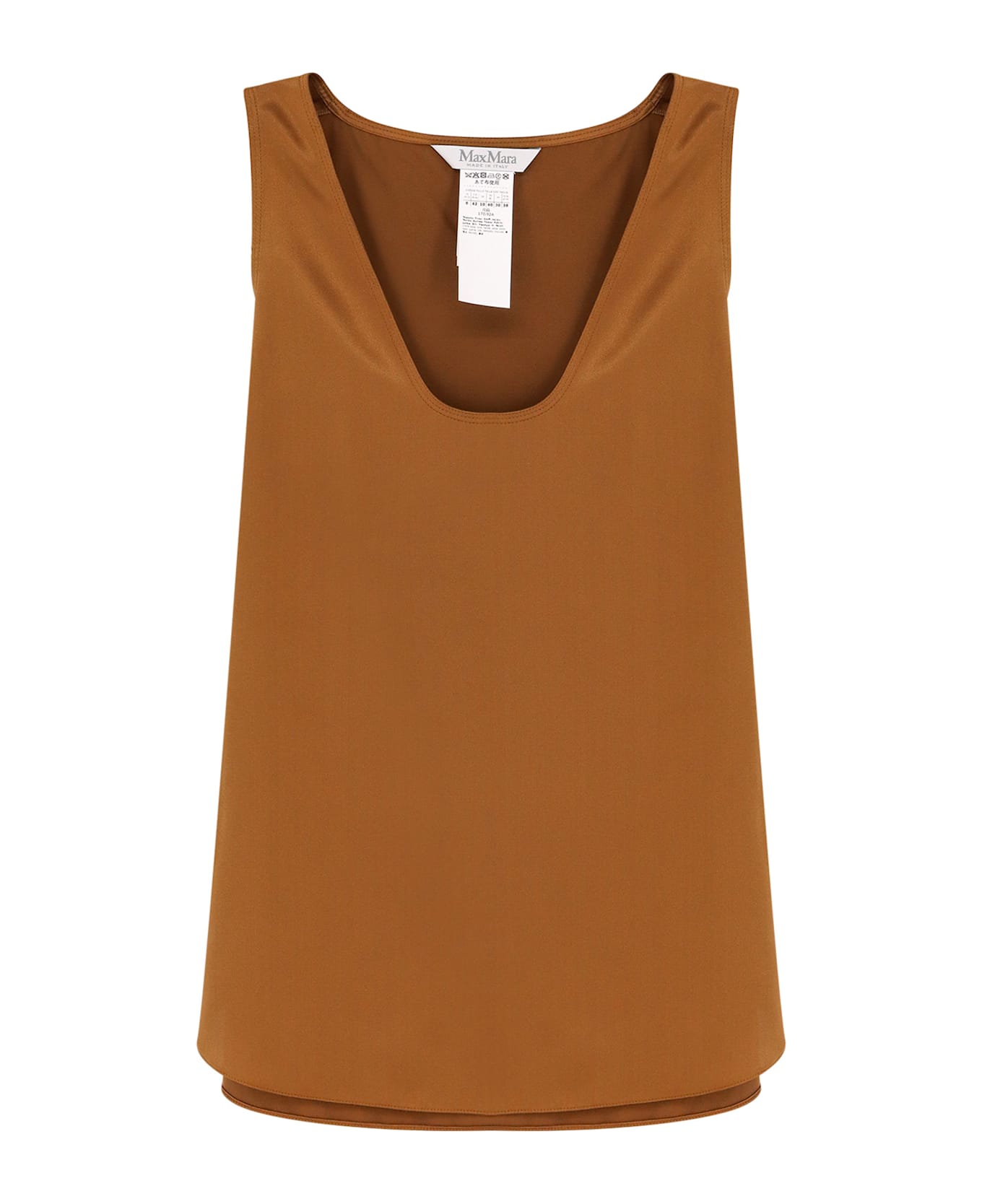 Max Mara Filly Top - Brown