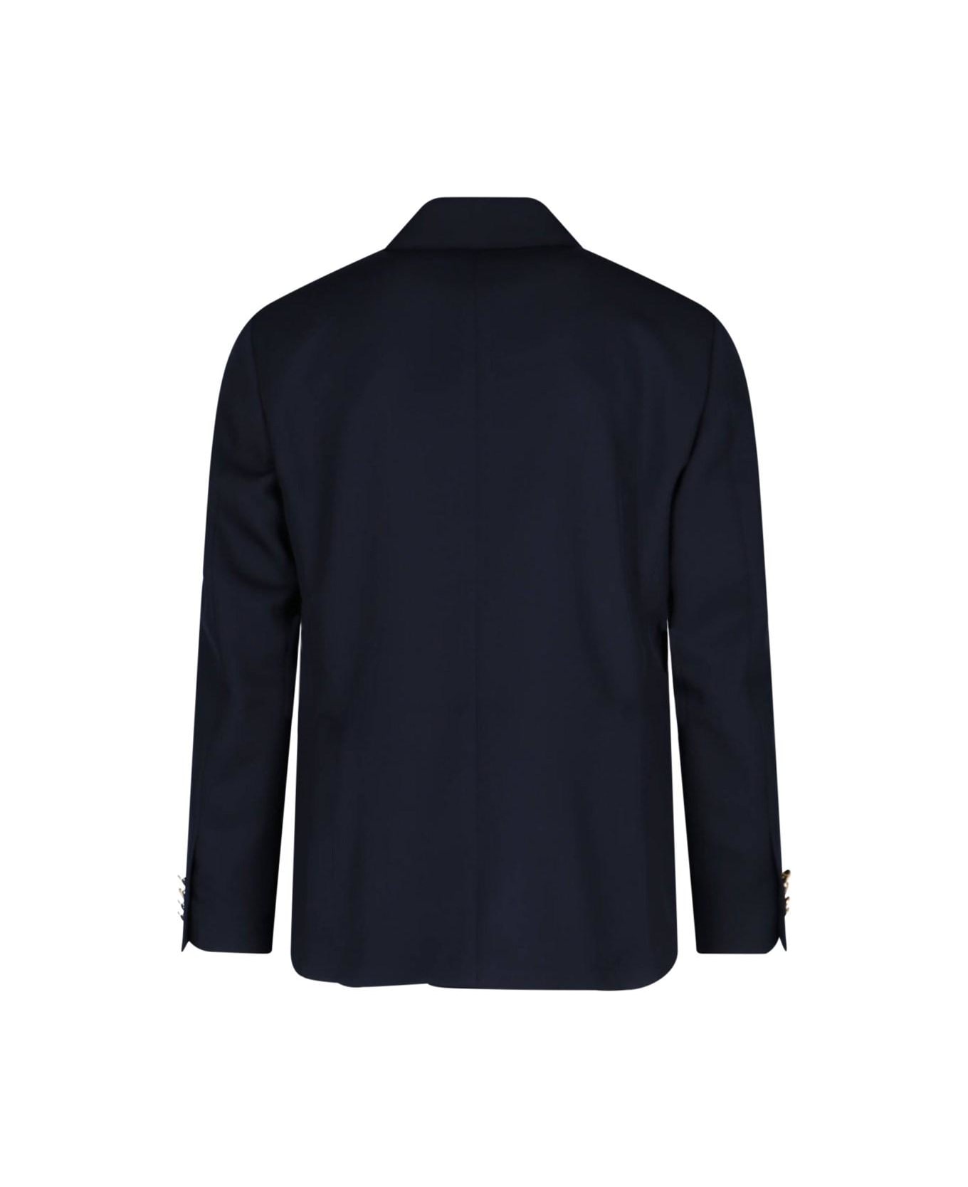 Lardini Double-breasted Blazer - Blue