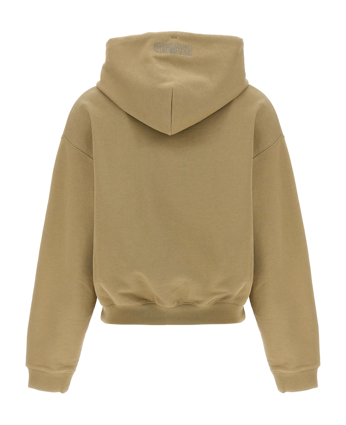 VETEMENTS 
oval Logo
 Hoodie - Beige