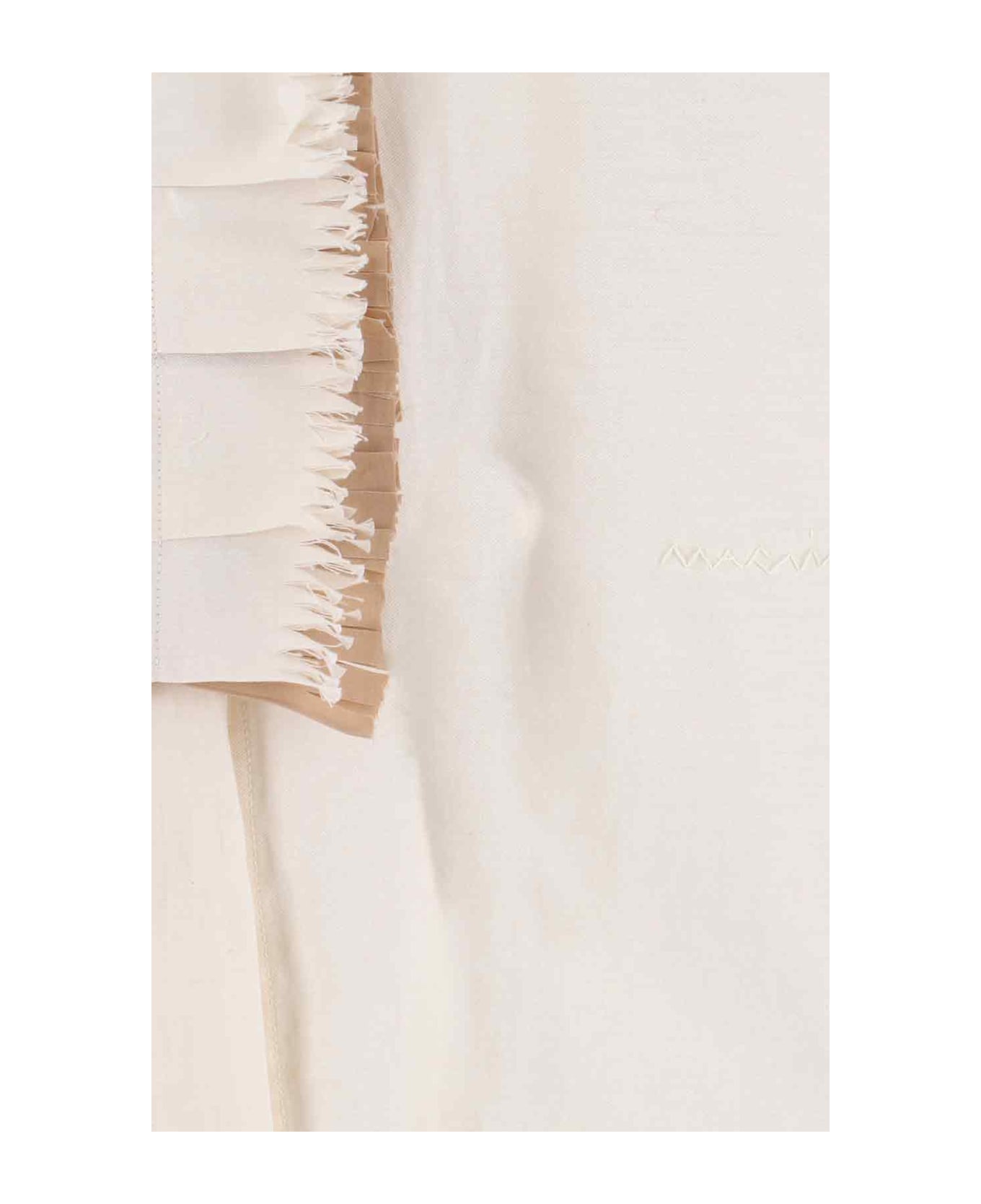 Marni Shirt With Ruffles - White