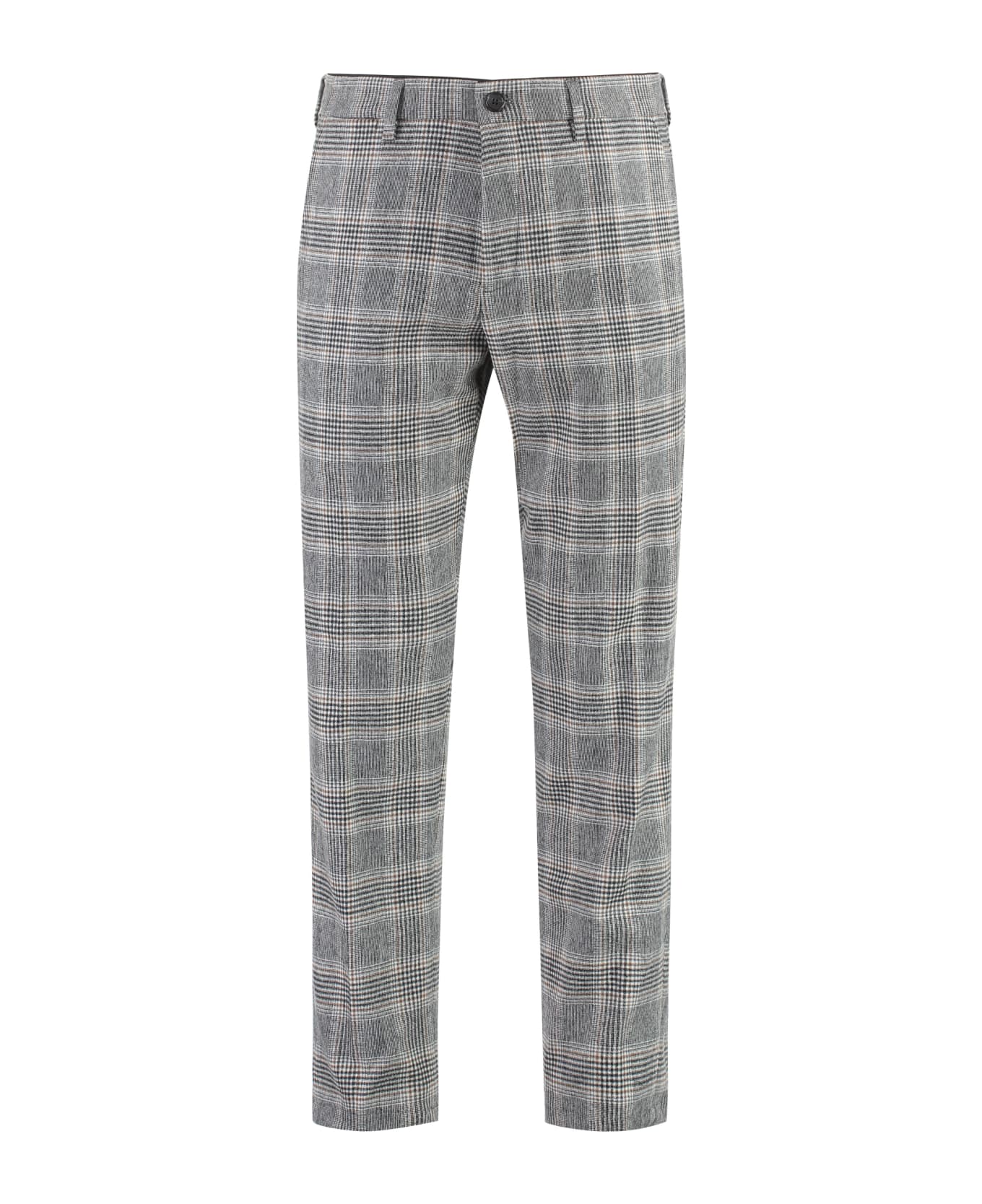 Department Five Setter Chino Pants In Wool Blend - grey