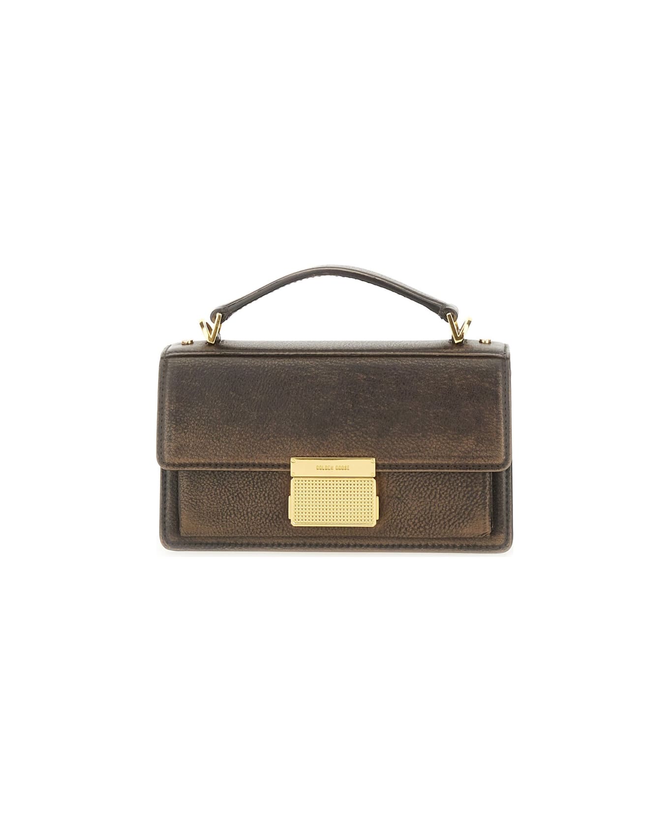 Golden Goose Small "venice" Bag - DARK BROWN