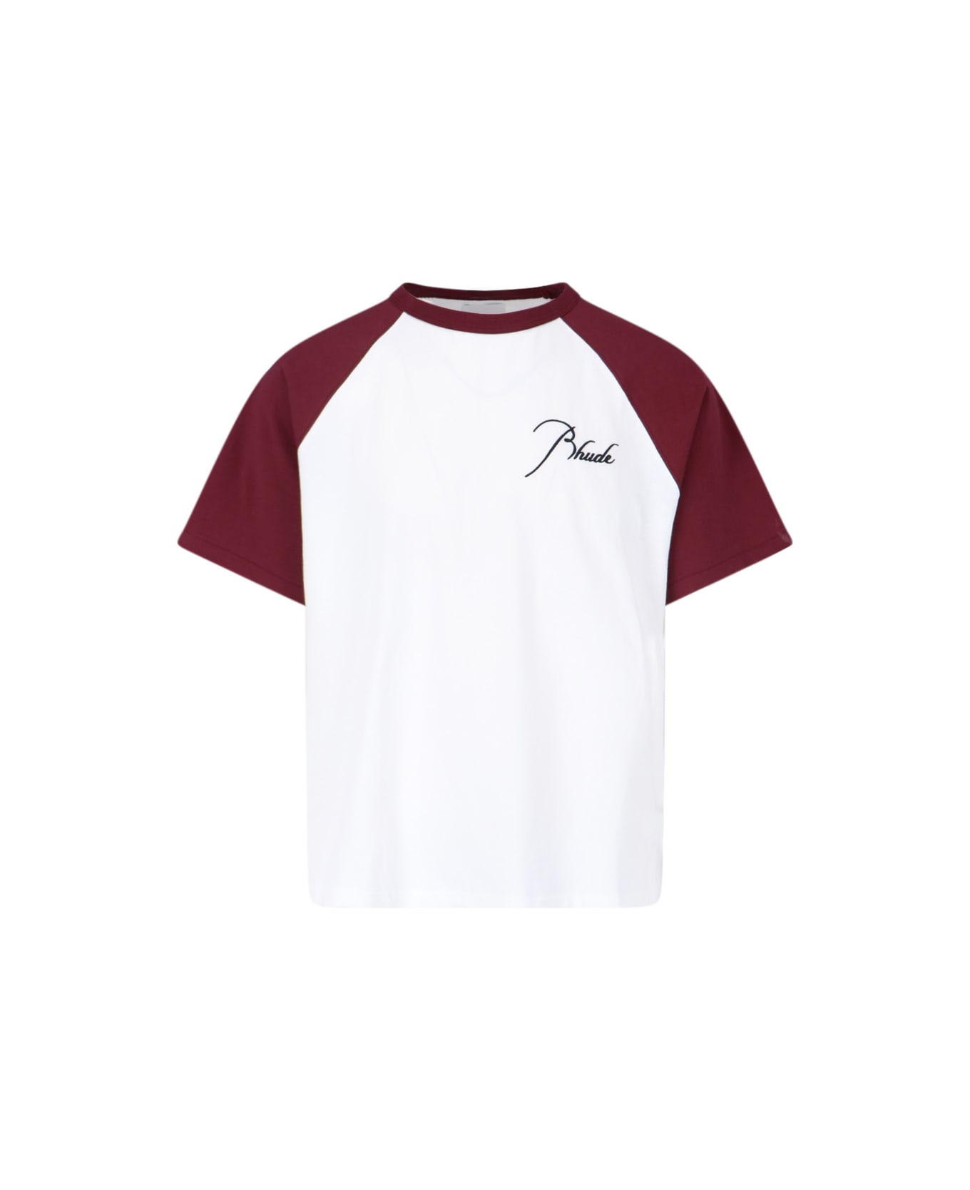 Rhude Embroidered T-shirt - White