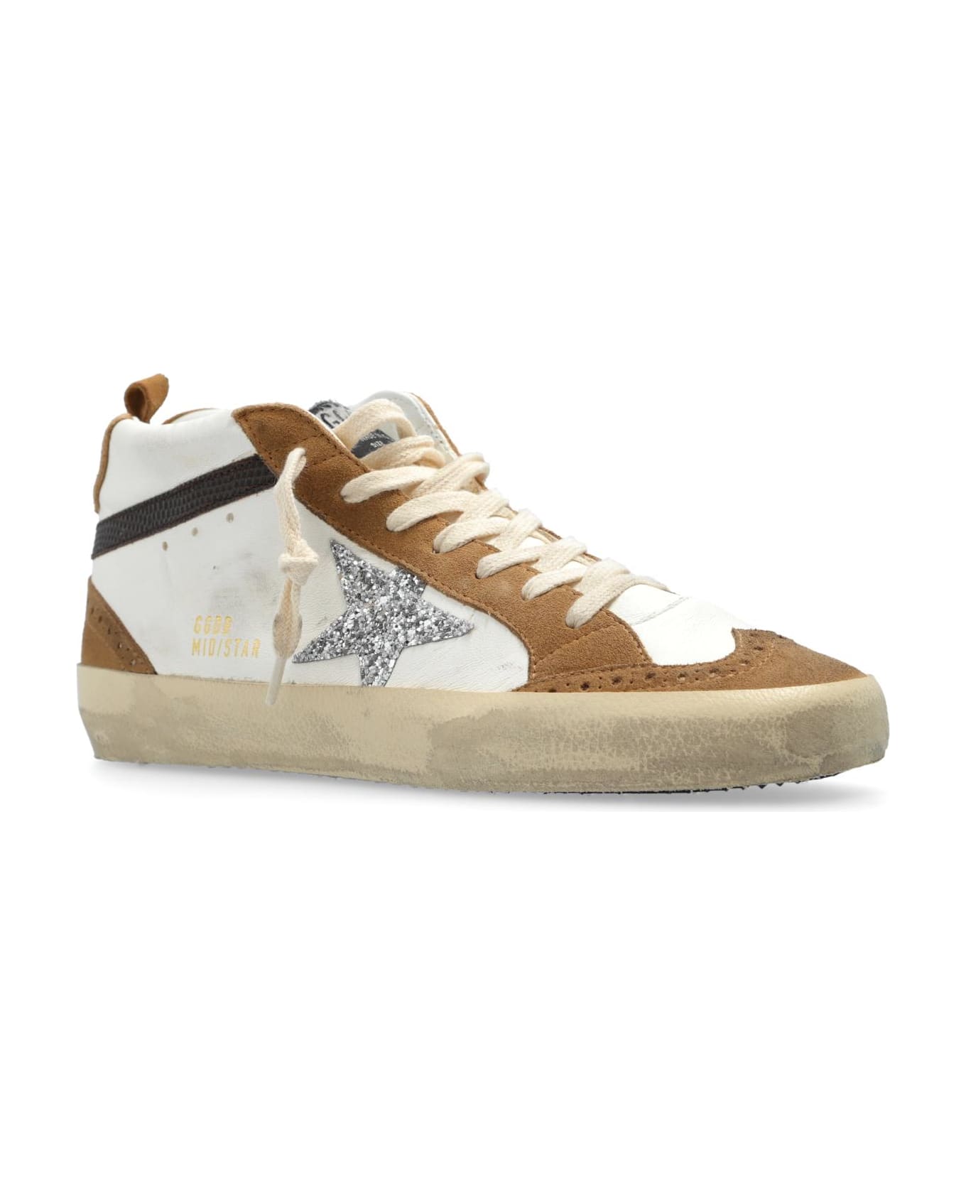 Golden Goose Sports Shoes Mid Star Classic - Bianco