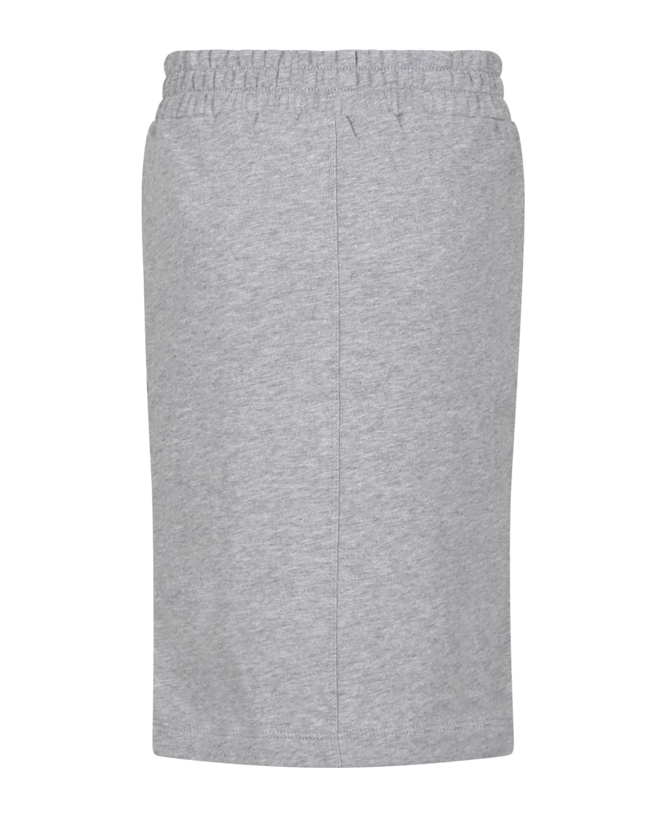Marni Gray Skirt For Girl With Logo - Grey ボトムス