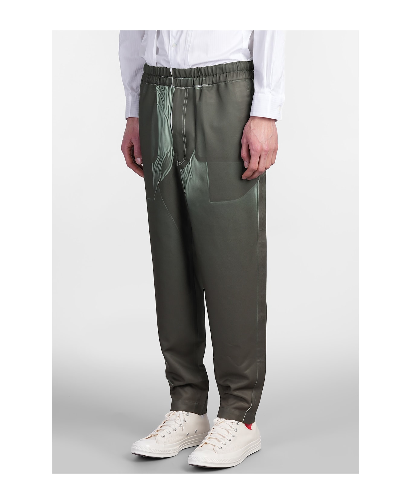 Comme des Garçons Shirt Pants In Green Polyester - green