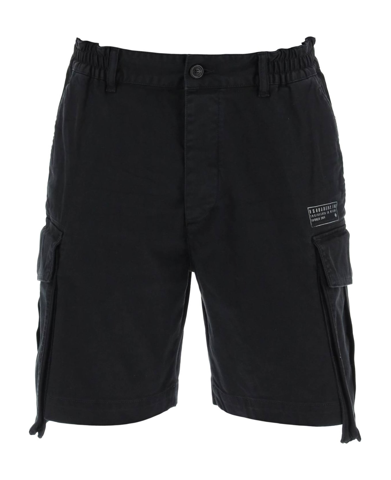 Dsquared2 'urban 64 Cargo Bermuda - BLACK (Black)