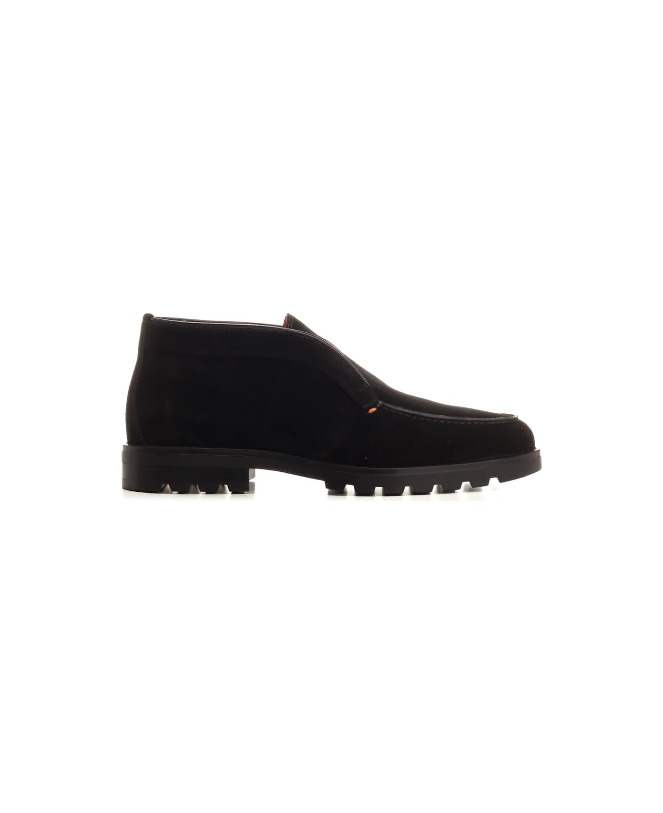 Santoni Desert Boot - Black