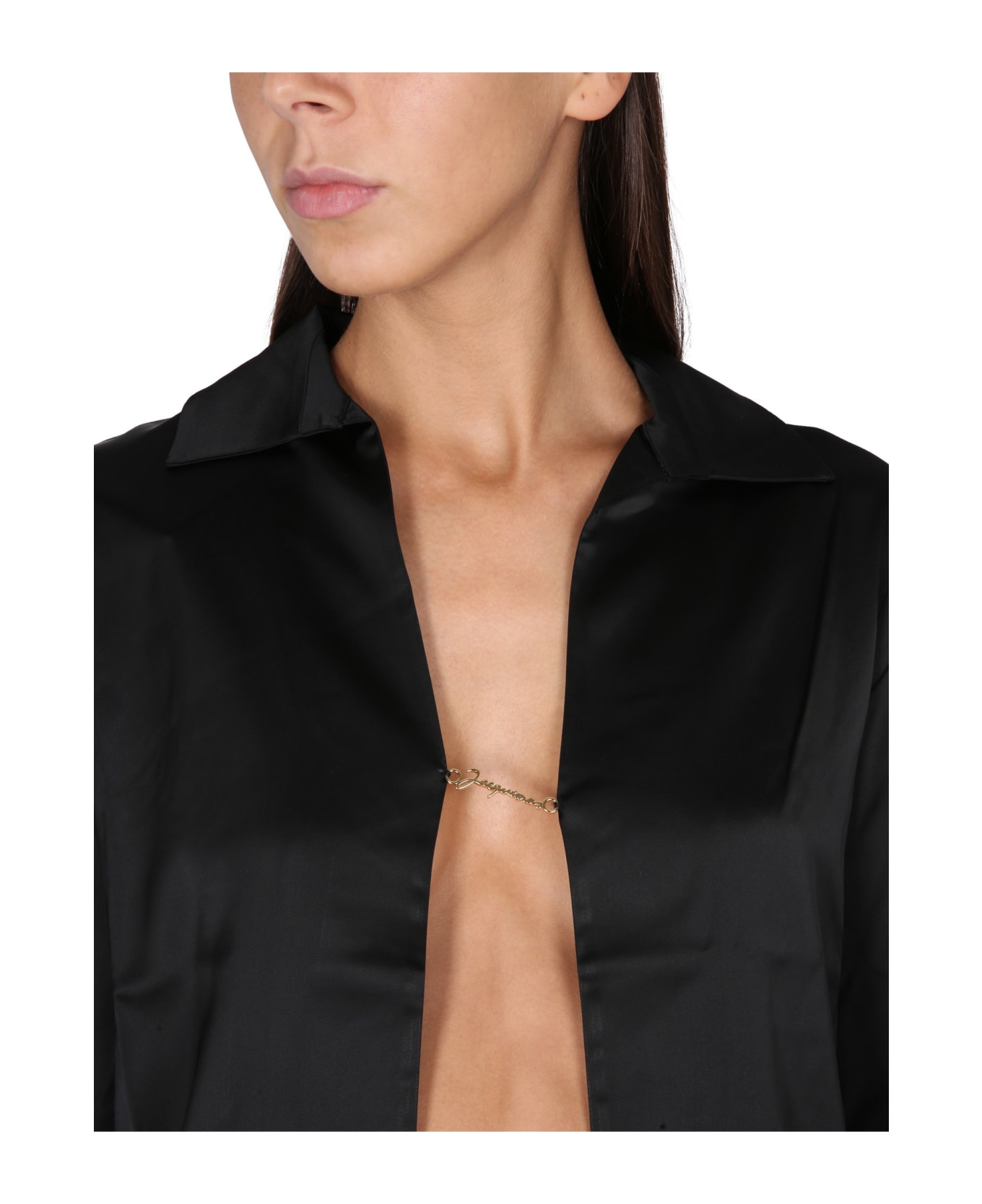 Jacquemus La Chemise Night Shirt - NERO