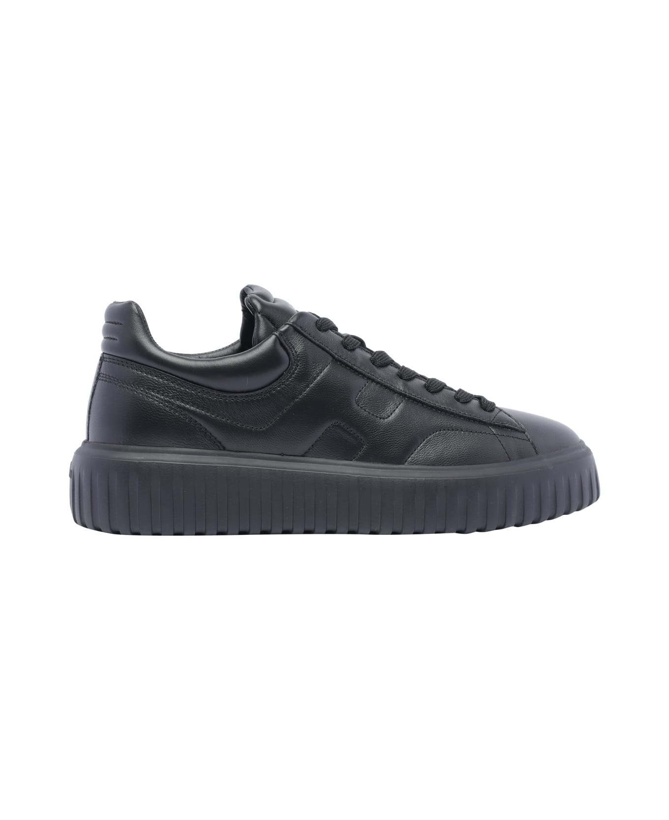 Hogan H-stripes Sneakers - BLACK