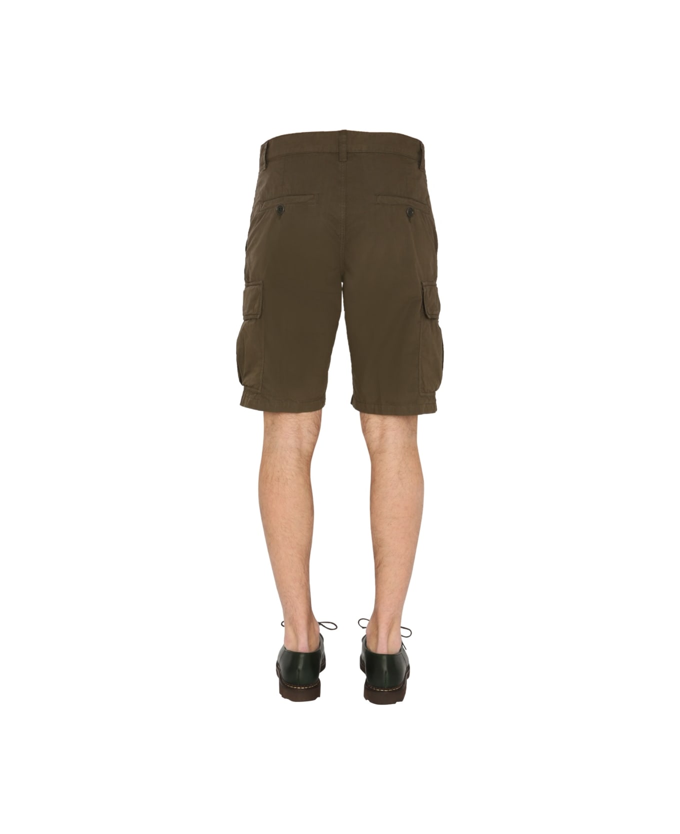 Aspesi Cargo Shorts - MILITARY GREEN