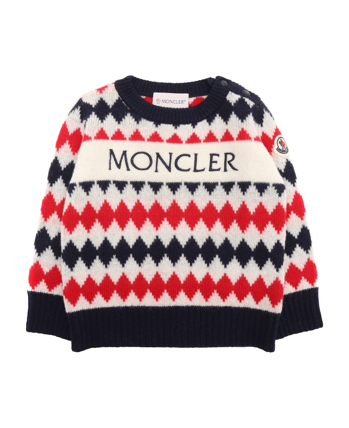 Moncler Crew Neck - BLUE