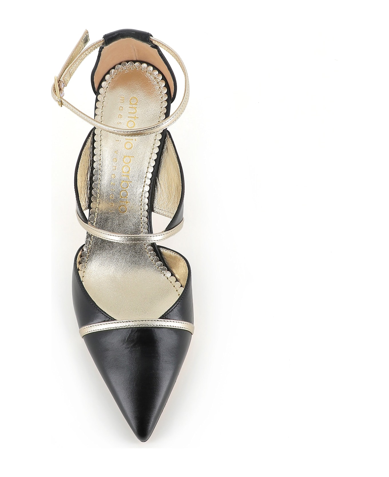 Antonio Barbato Décolleté 4638 - Black/gold