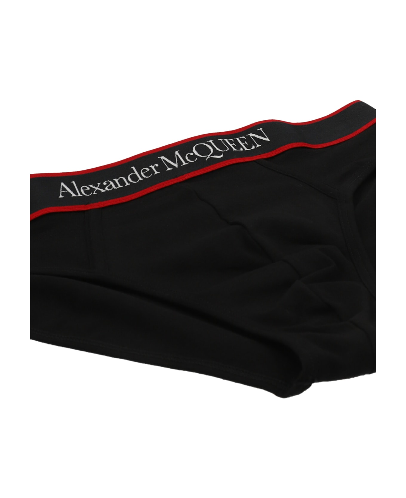 Alexander McQueen Logo Briefs - Nero