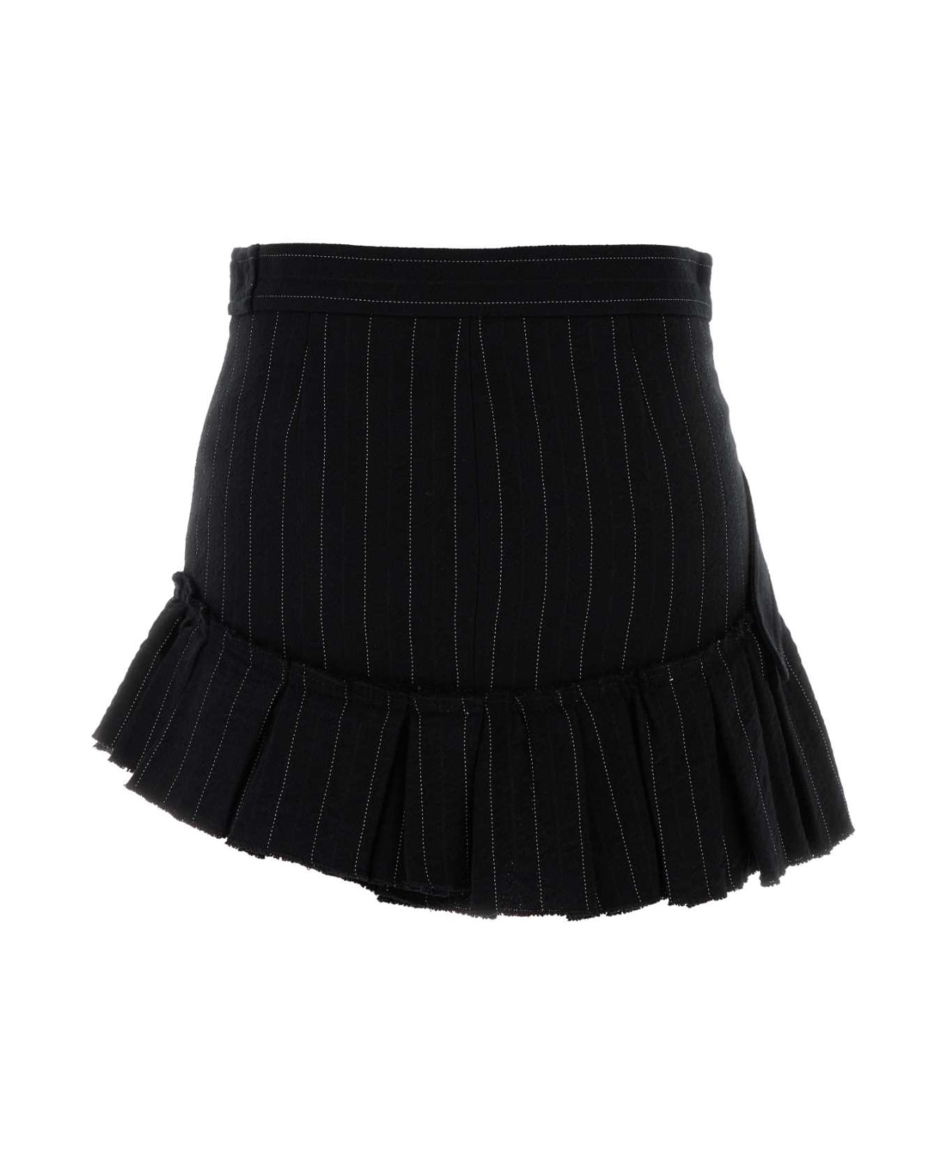Isabel Marant Embroidered Cotton Blend Maddy Mini Skirt - Black
