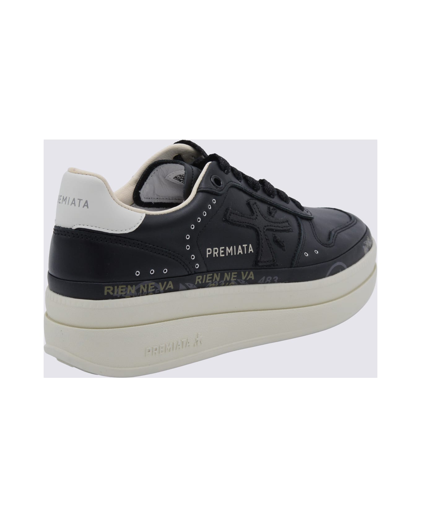 Premiata Black Micol Sneakers