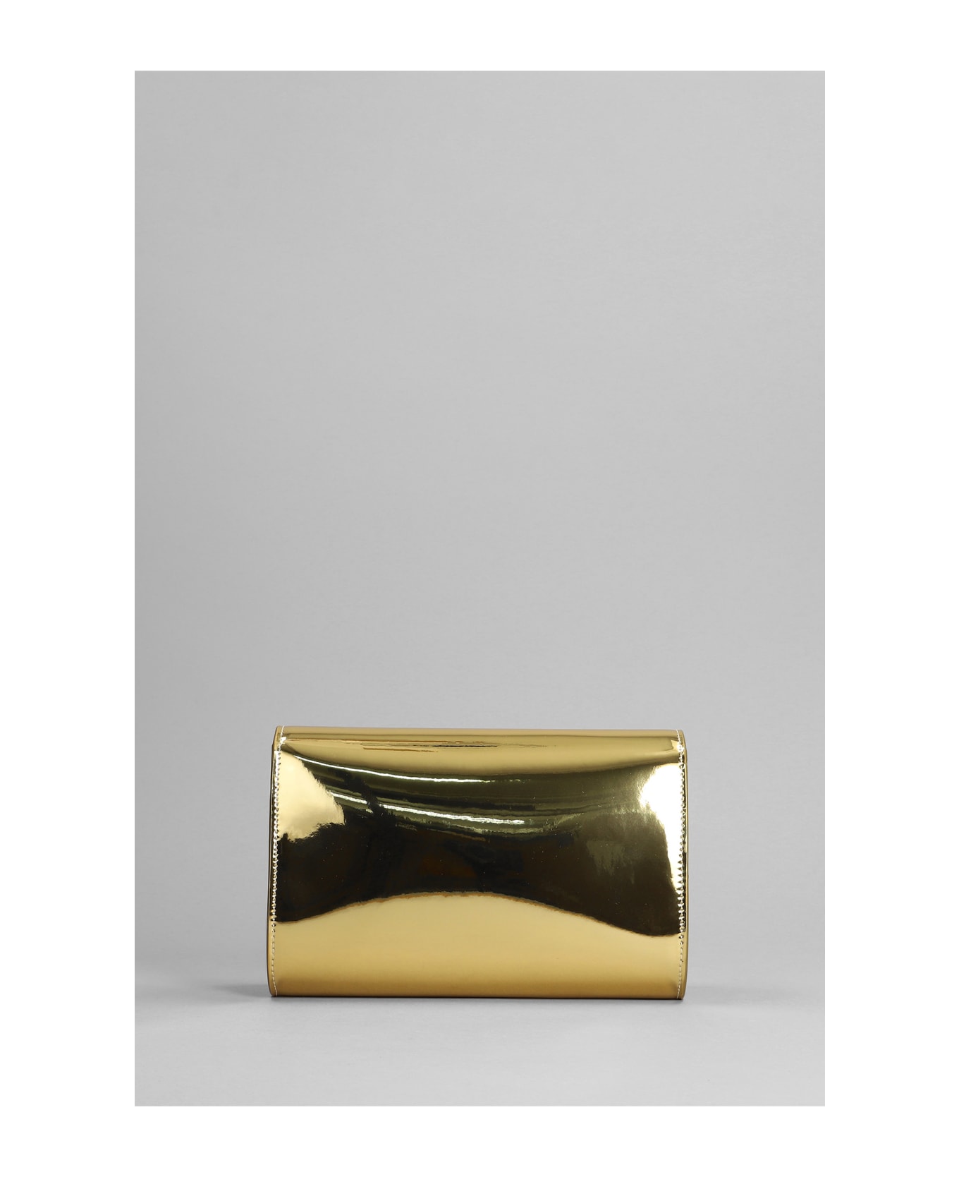 Giuseppe Zanotti Cleopatra Clutch In Gold Leather - gold