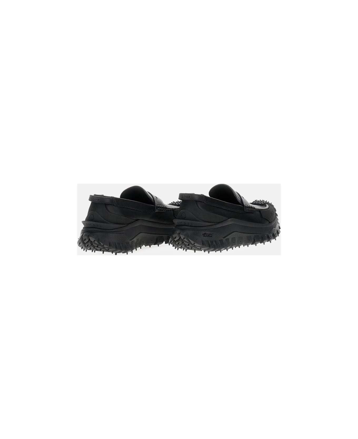 Moncler Trailgrip Loafers Shoes - Black