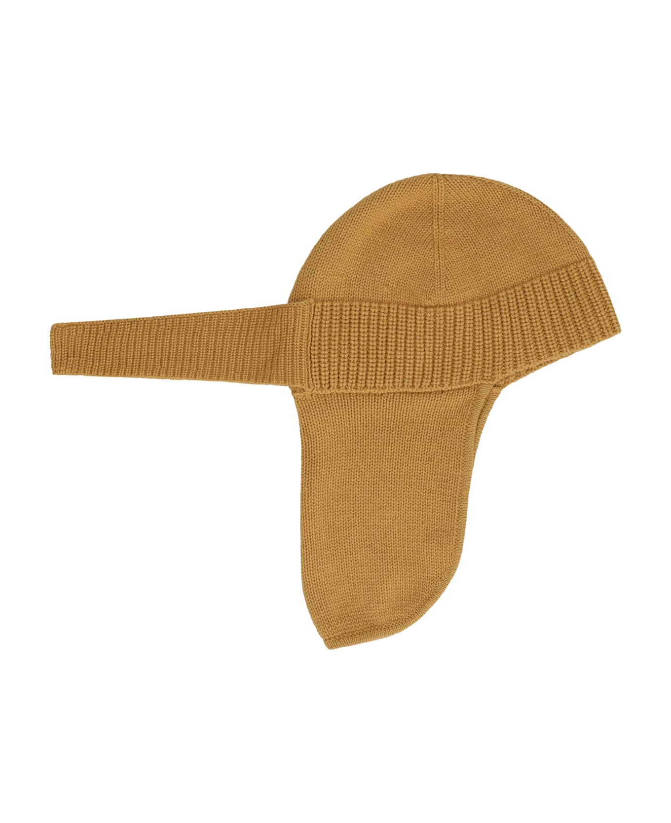 Zegna Knitted Beanie - Ocher