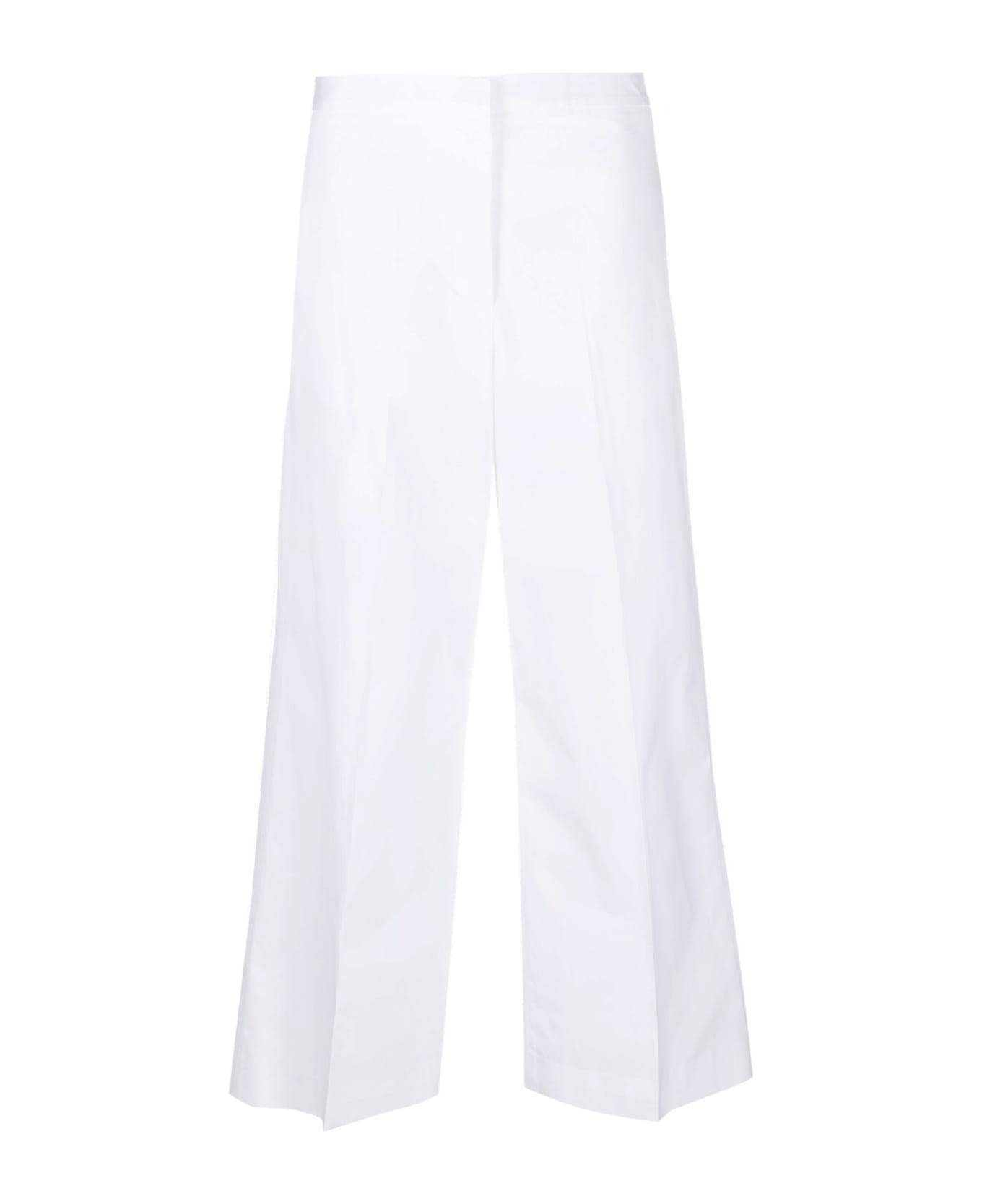 Fabiana Filippi White High-waisted Trousers