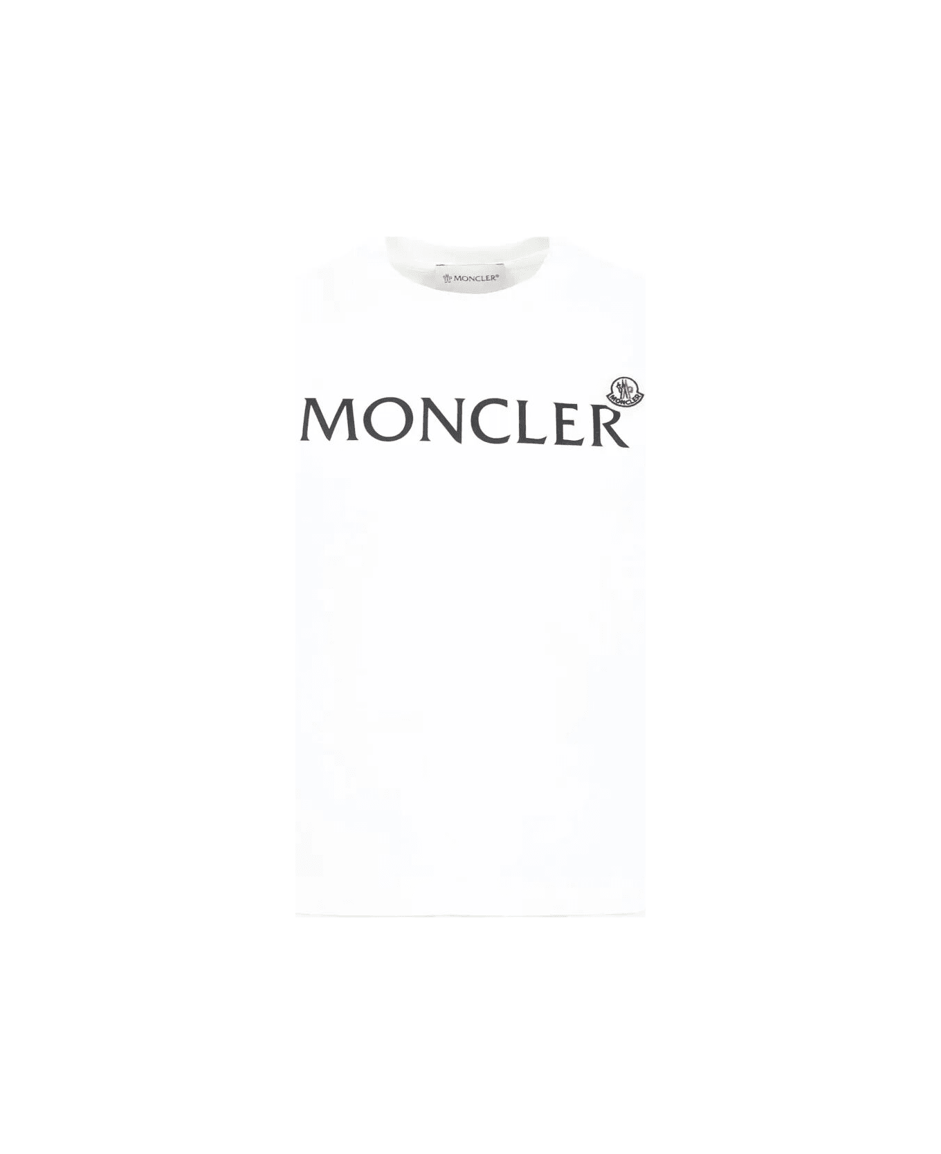 Moncler Short Sleeves T-shirt - White