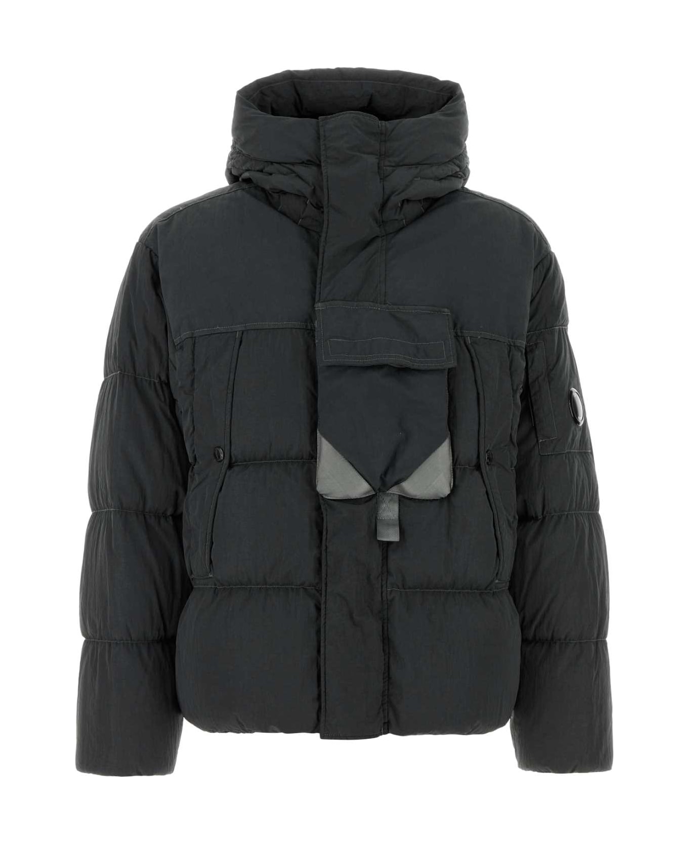 C.P. Company Graphite Nylon Down Jacket - DARKSHADOW