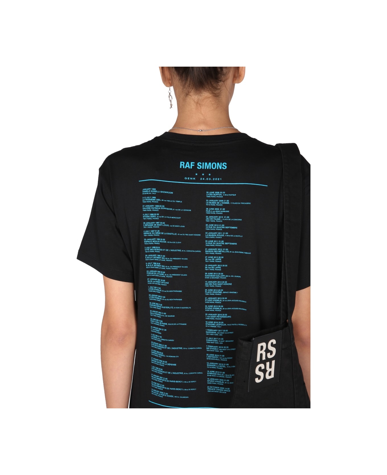 Raf Simons "ataraxia" T-shirt - BLACK Tシャツ