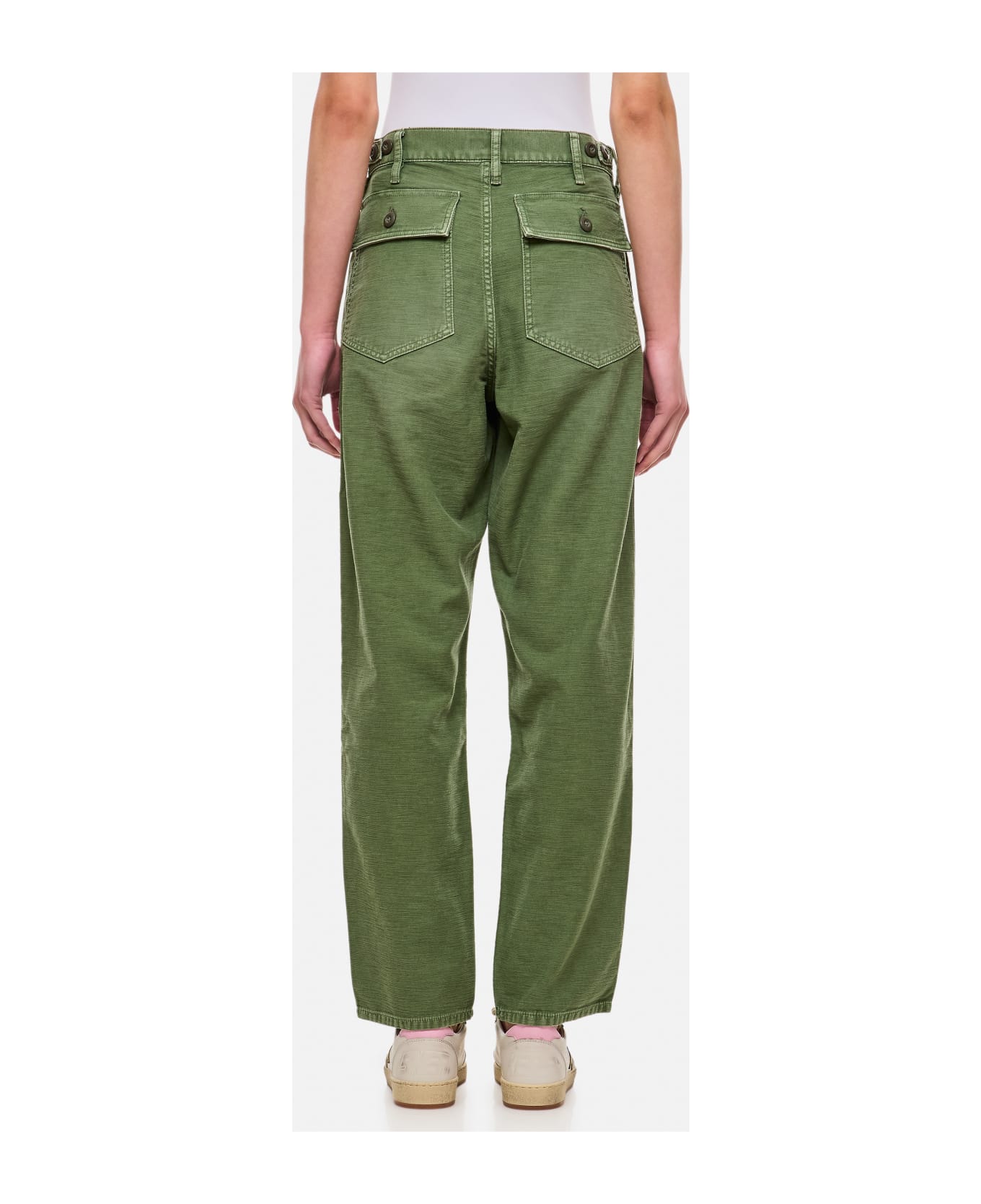 Polo Ralph Lauren Flat Front Military Pants - Green