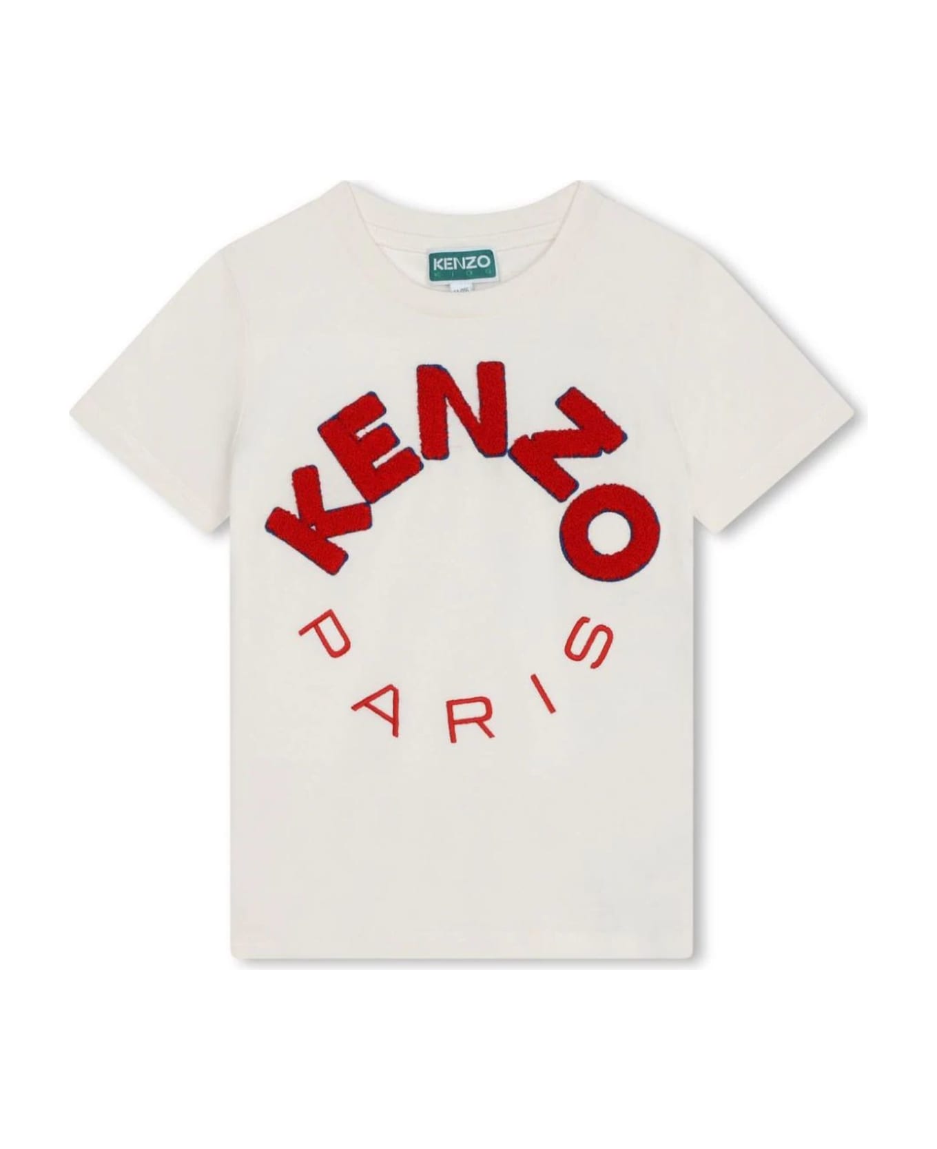 Kenzo Kids T-shirts And Polos White - White