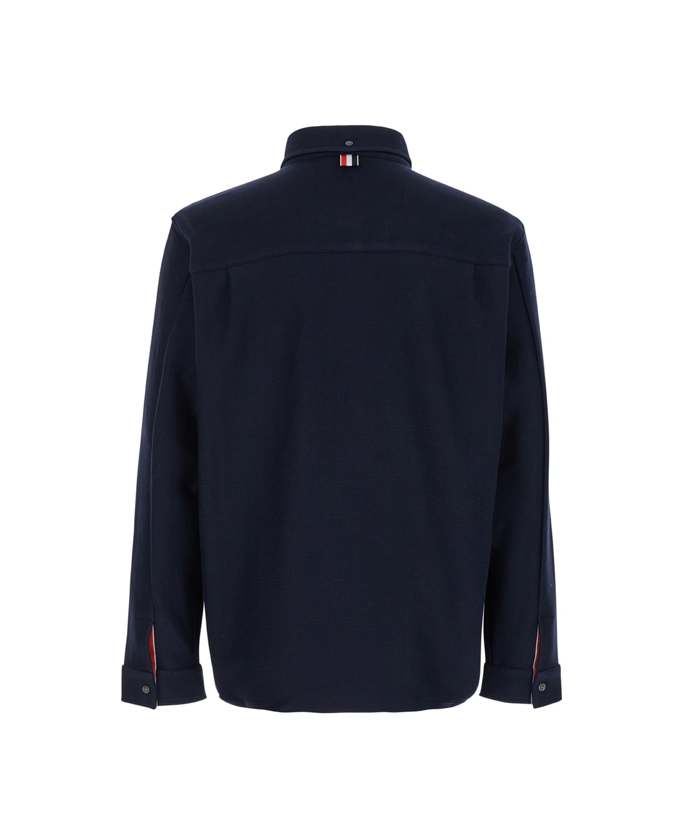 Thom Browne Jacket With Rwb Logo - Blu
