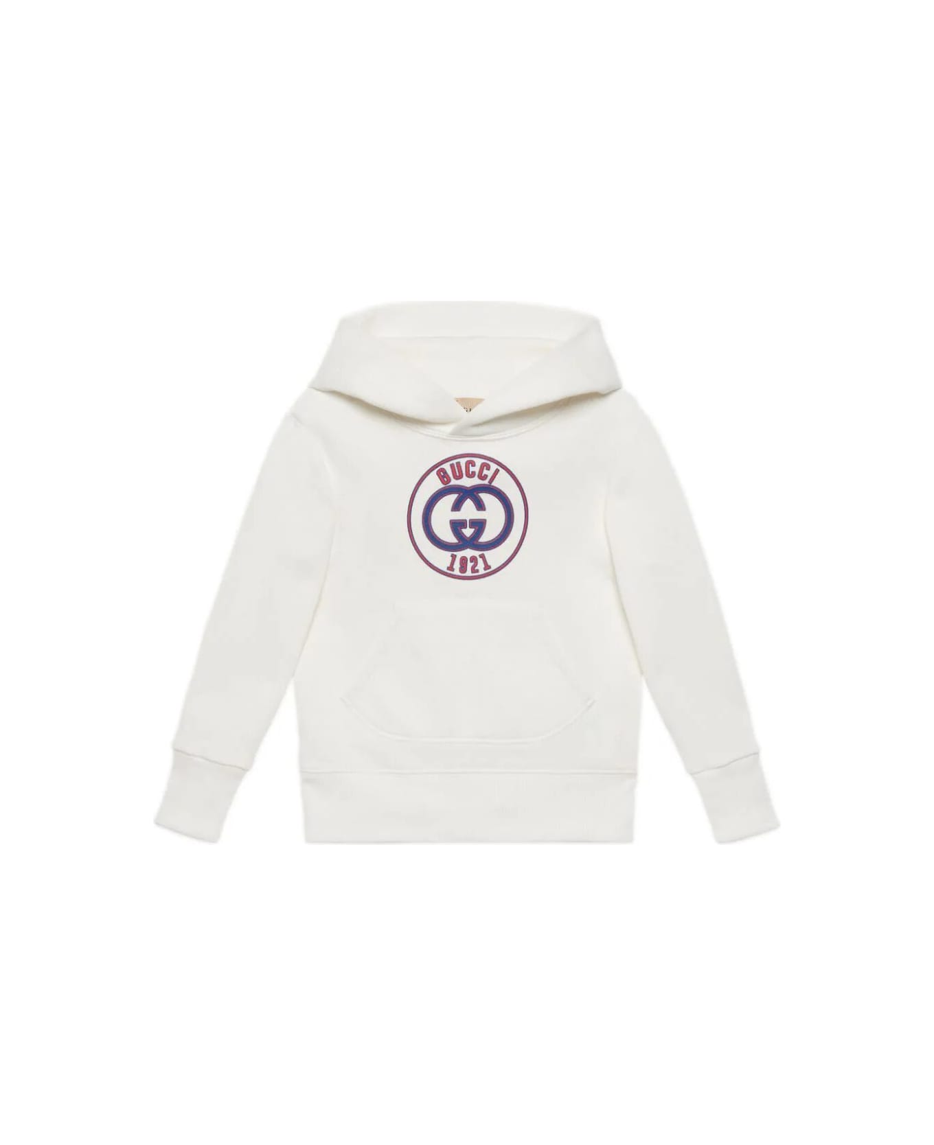 Gucci Sweatshirt Felted Cotton Jersey - gucci logo label windbreaker item