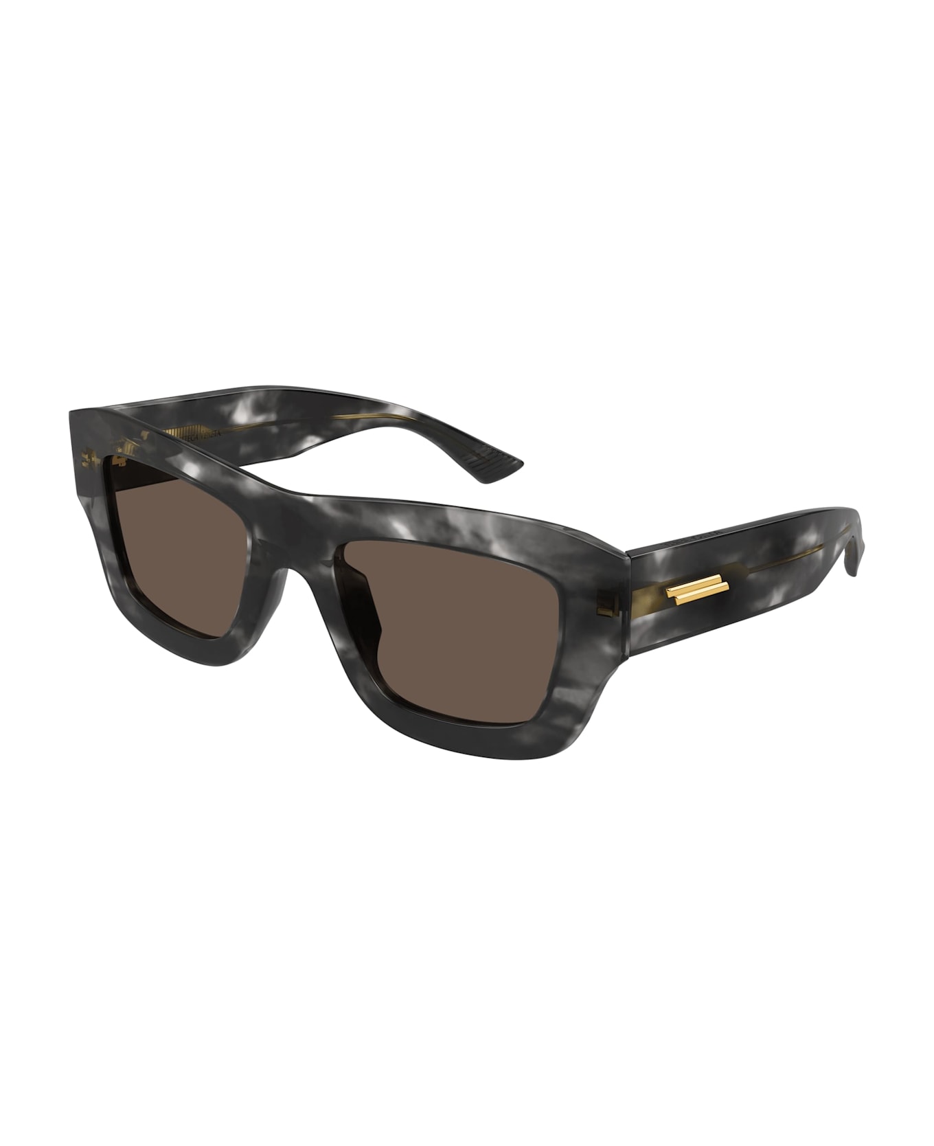 Bottega Veneta Eyewear Bv1357s-002 - Black Havana Sunglasses - Black
