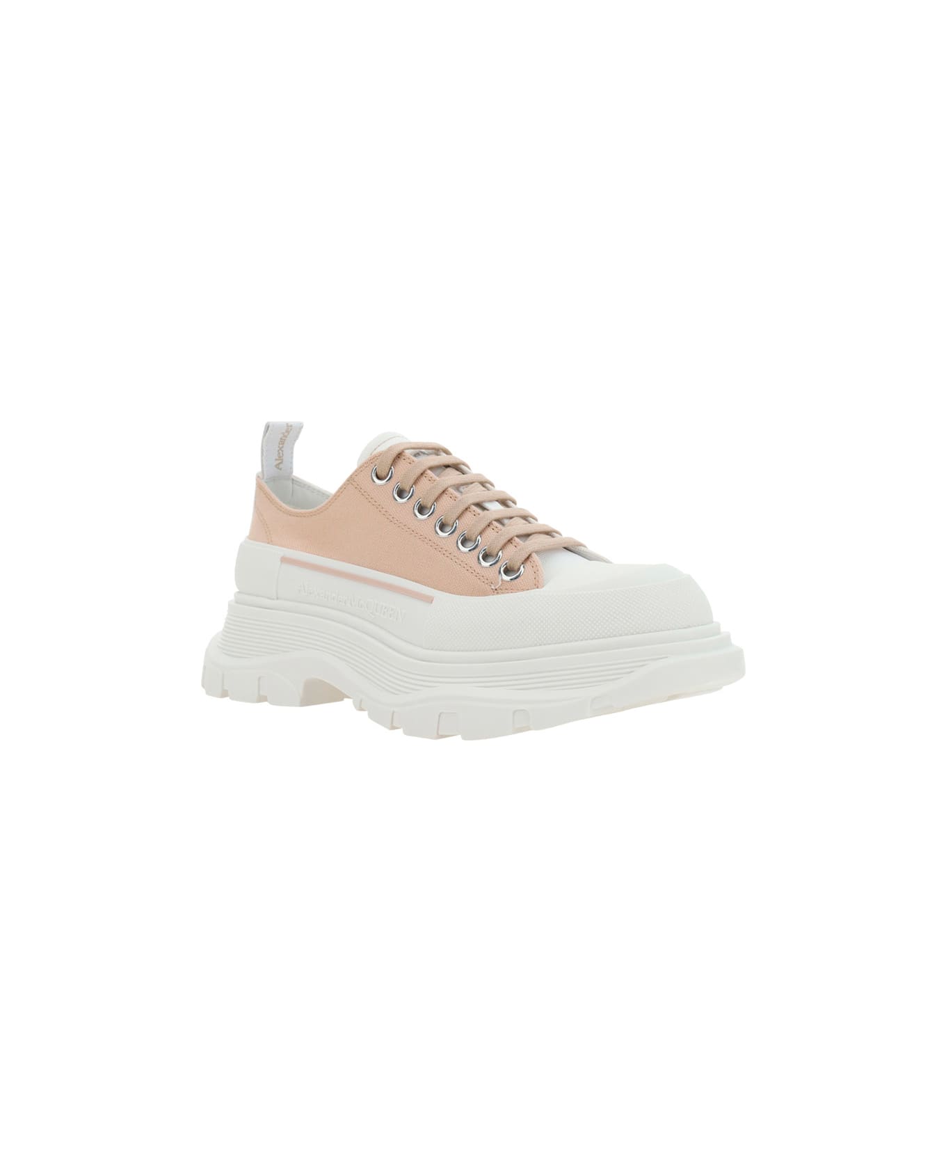 Alexander McQueen Tread Slick Sneakers - Bl Bo Wh Of Wh Bl
