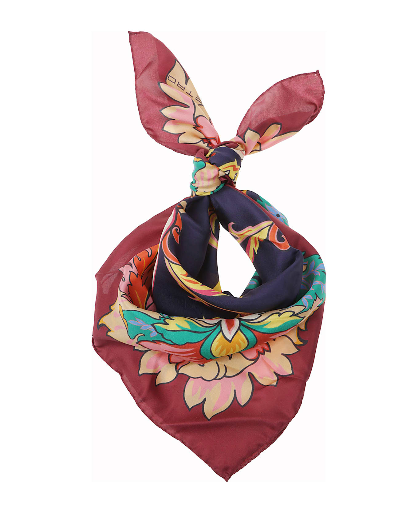 Etro Turandot Foulard - Stampa Fondo Blu