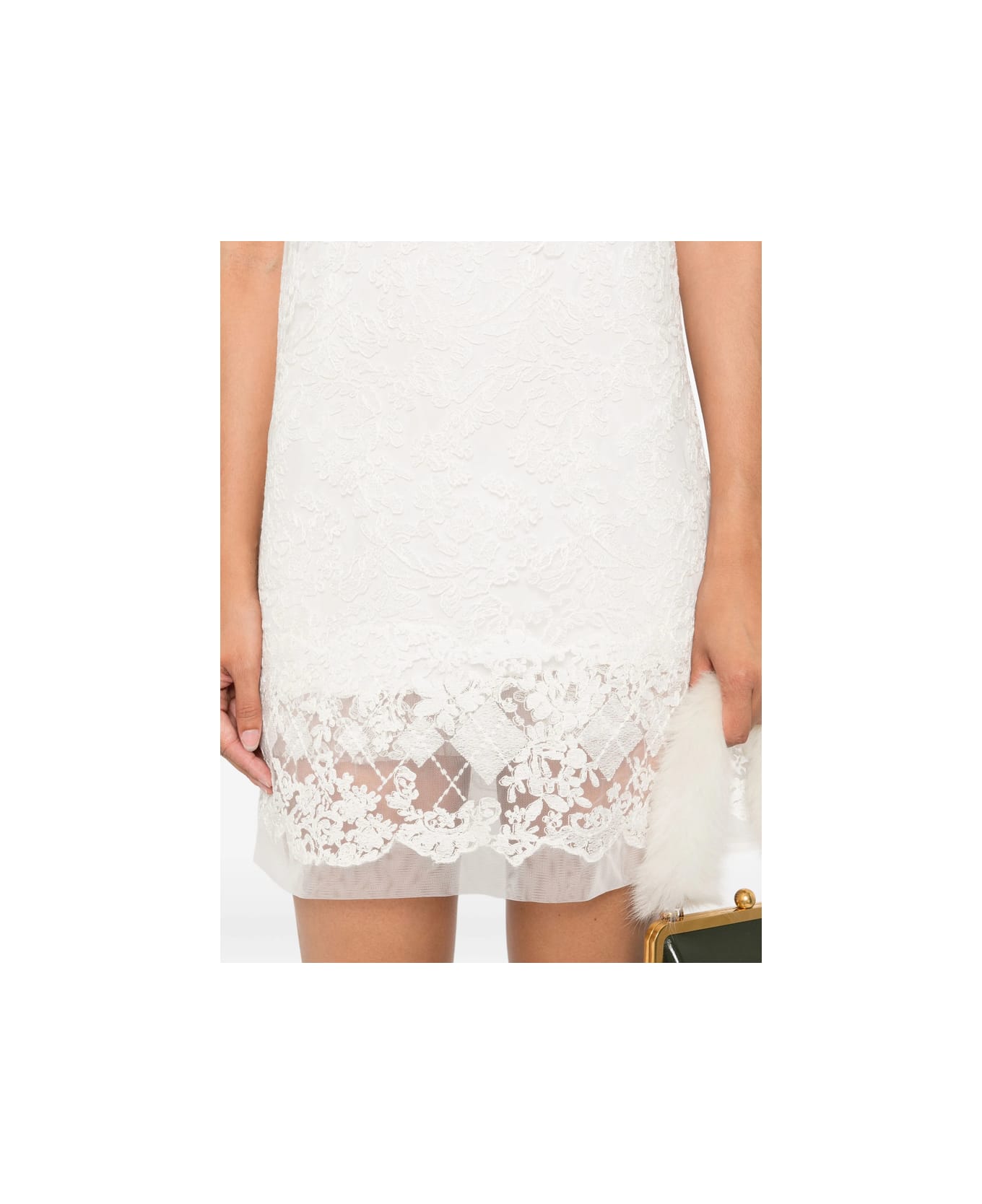 Ermanno Scervino Dress - WHITE